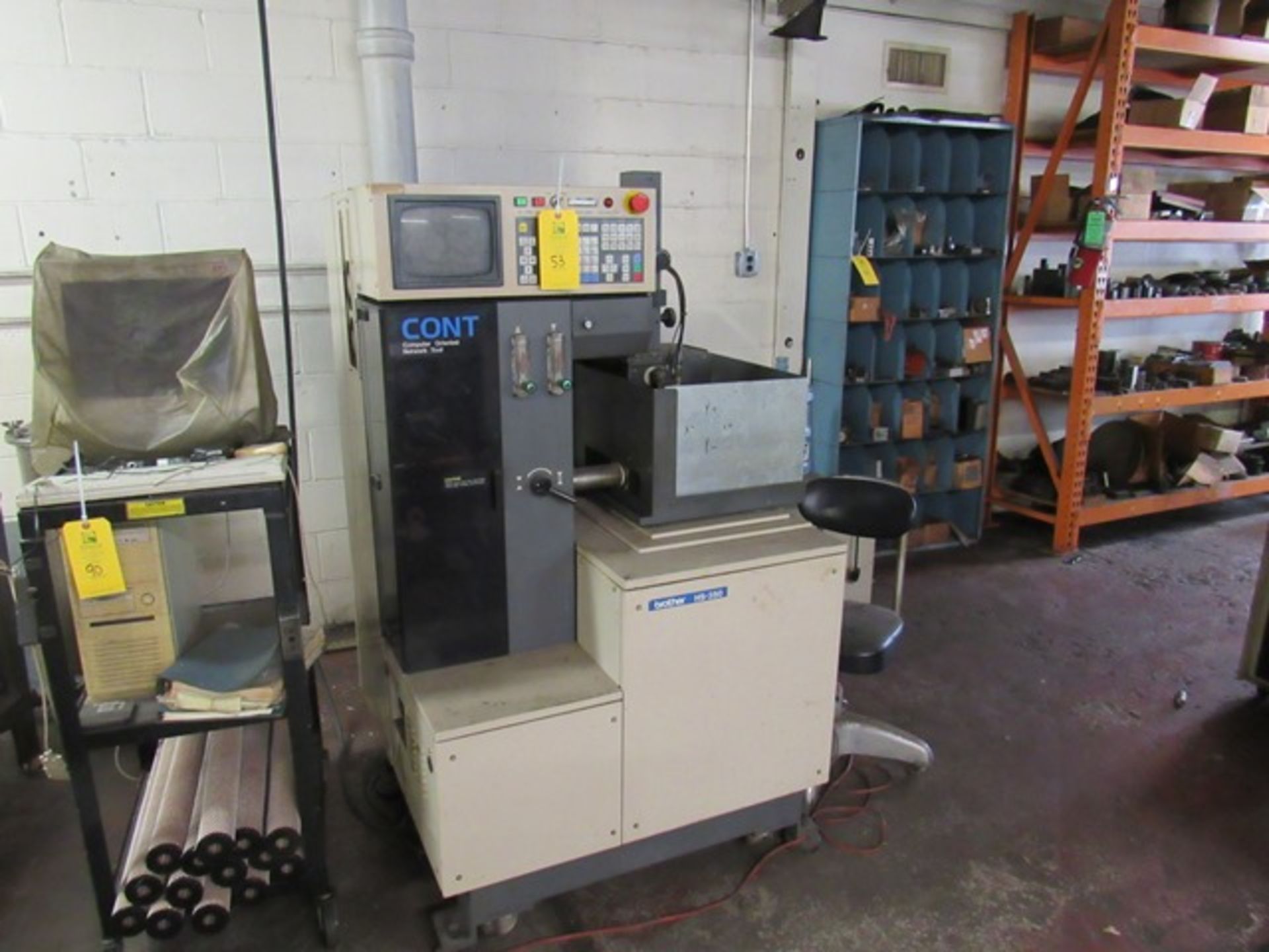 Brother HSC-350 Vertical Processing Center, S/N #111172, Rigging Fee: $450