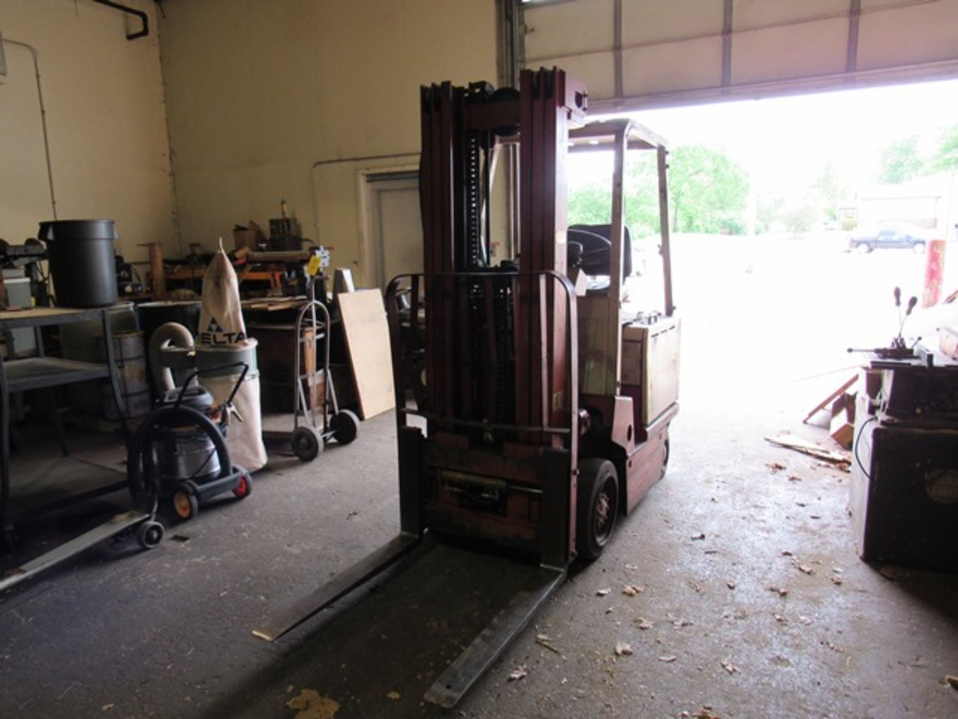 Datsun Forklift, Model #CUB01, Hours 1363, Rigging Fee: $100 - Image 6 of 7