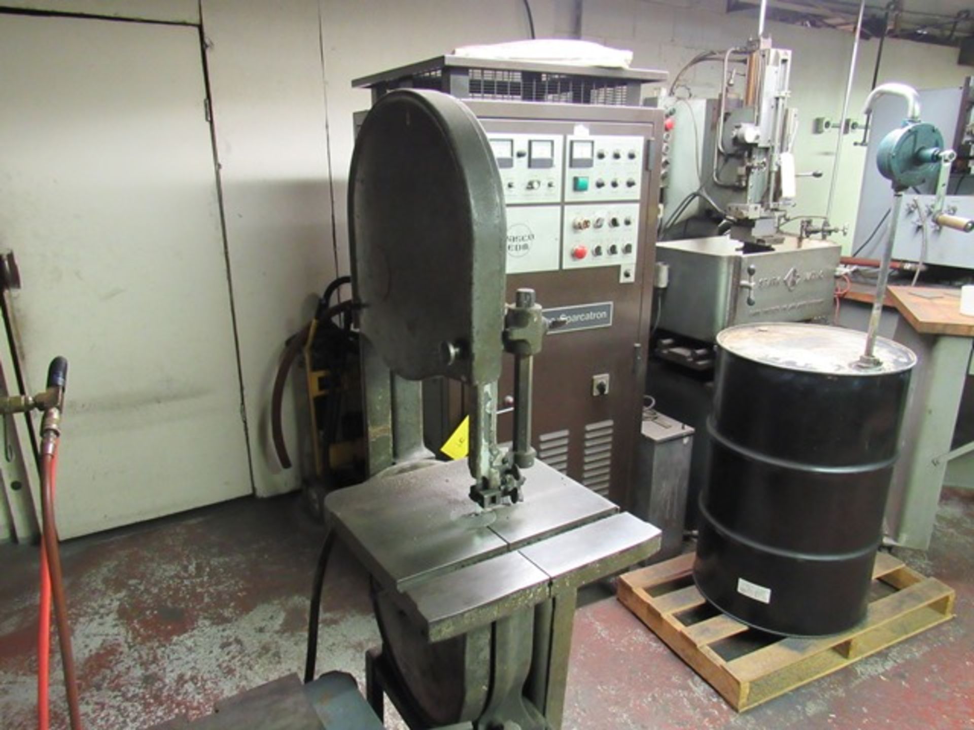 Vertical Band Saw, Rigging Fee: $100 - Image 2 of 3