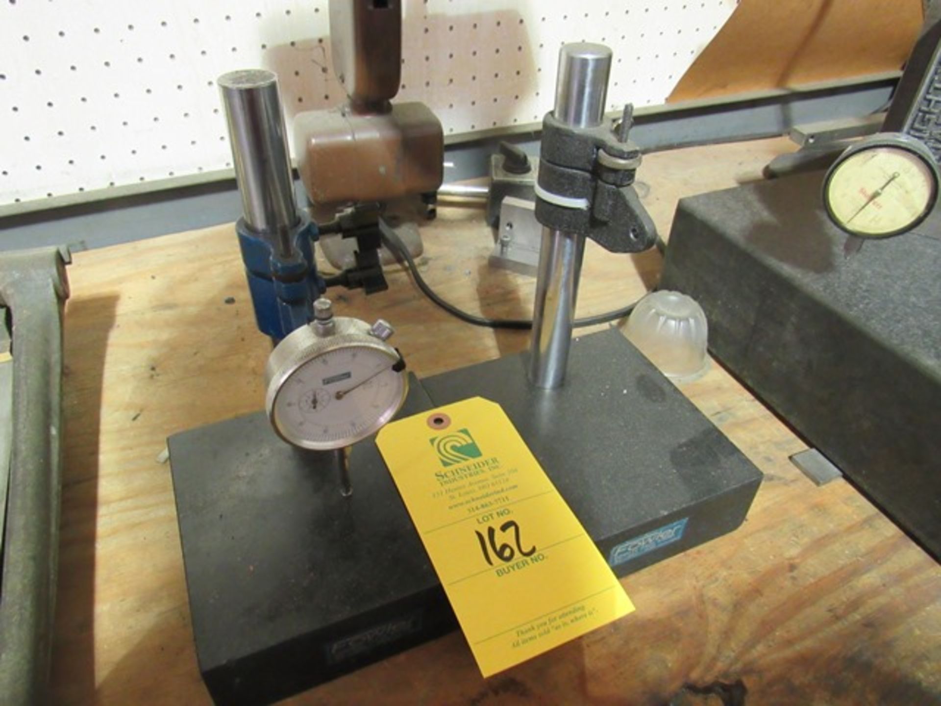 Qty. 2 Fowler Granite Gage Stands, Rigging Fee: $25 - Image 3 of 3