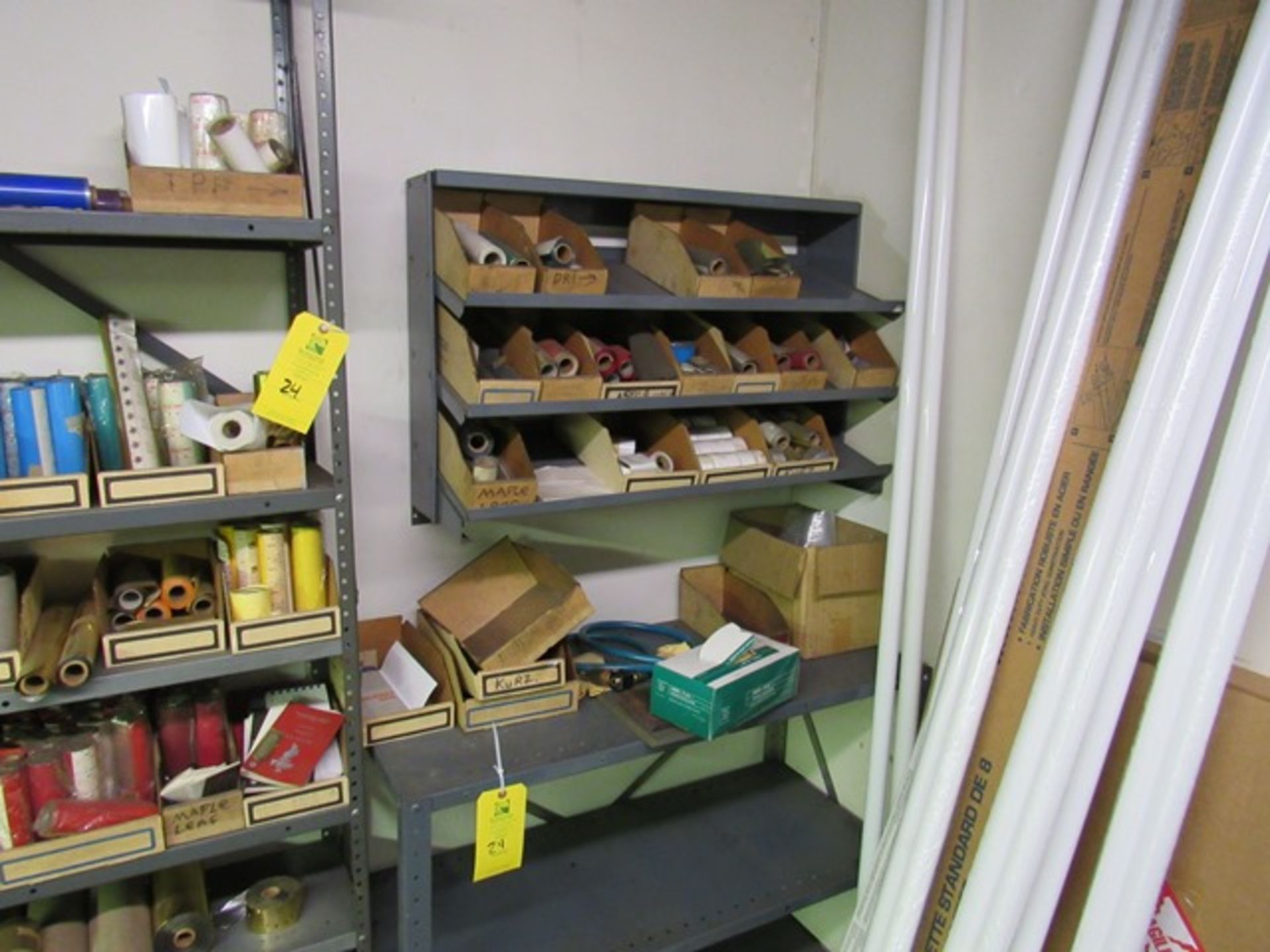 (3) Shelves of (AD) Engraving Equipment, Rigging Fee: $100 - Image 2 of 6