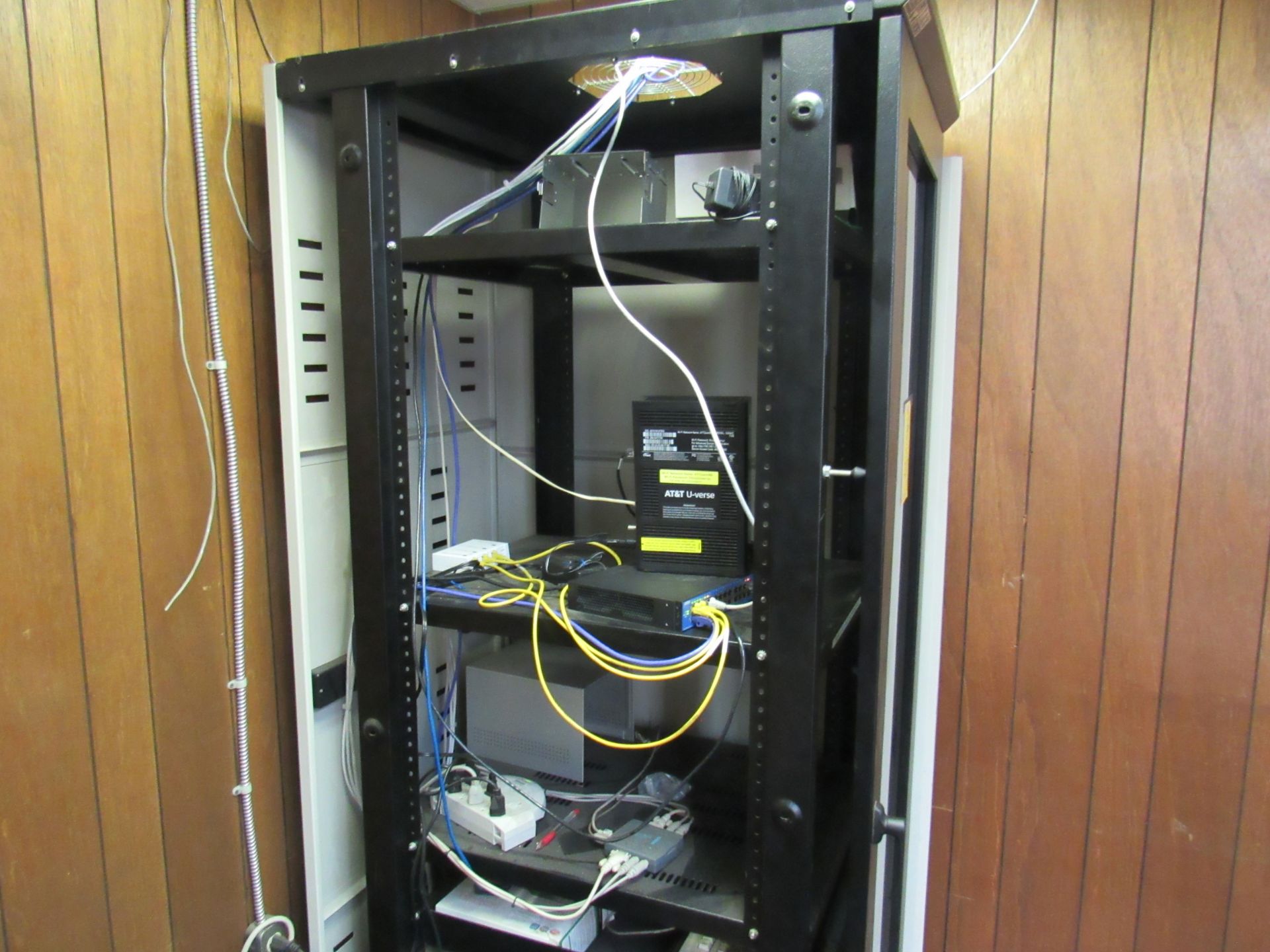Server Storage Rack, 24in. W x 32in. L x 84in. T, Rigging Fee: $50 - Image 3 of 3