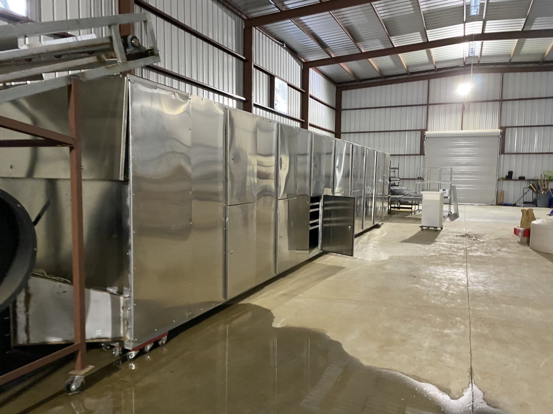 (Located in Laredo, TX) Agro Products Large Capacity Hemp Dryer, Model# 12M-5L, Stainless Steel Dry