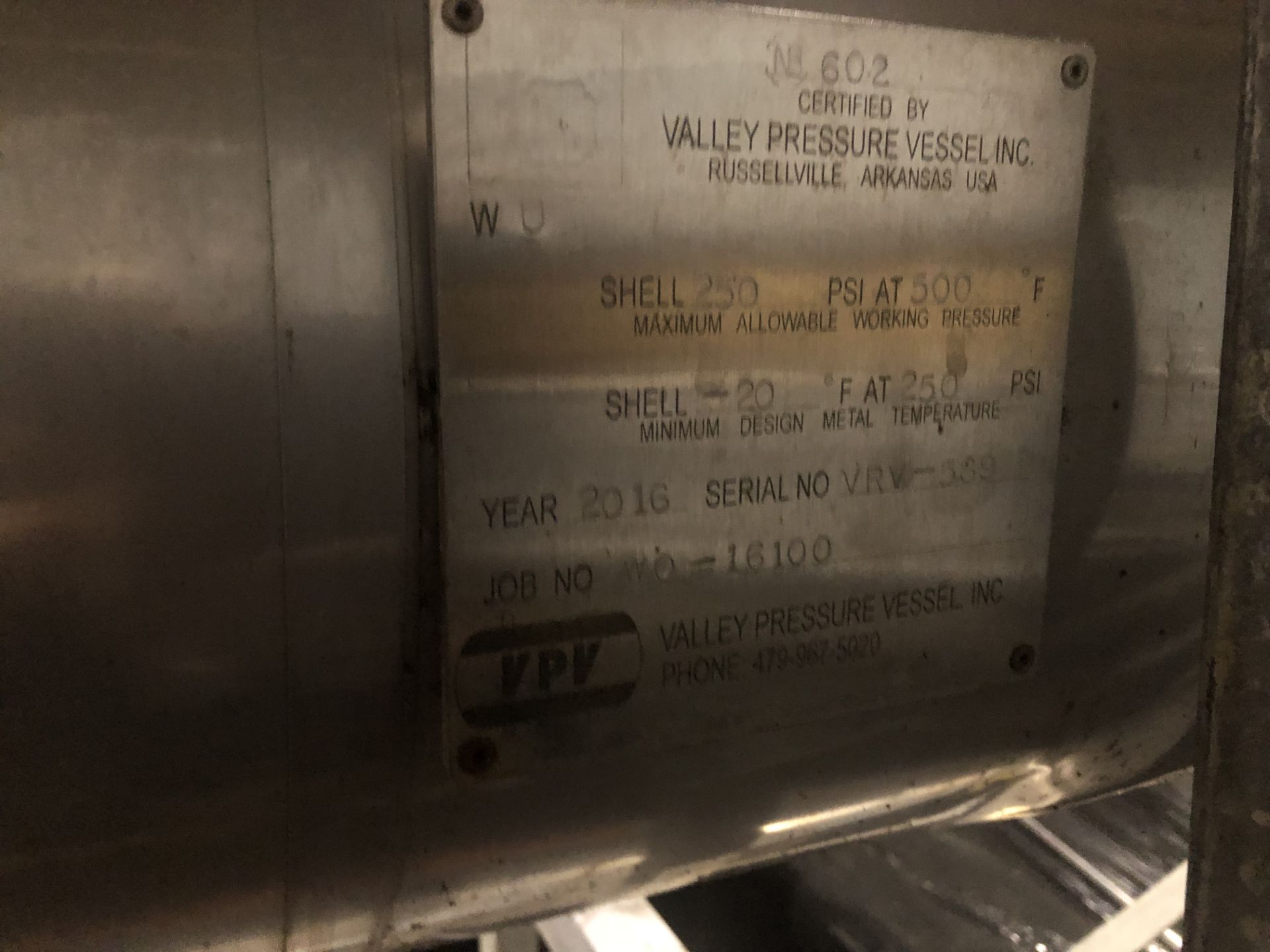 Marinate Chiller - Serial VRV589- yr2016 - Image 3 of 3