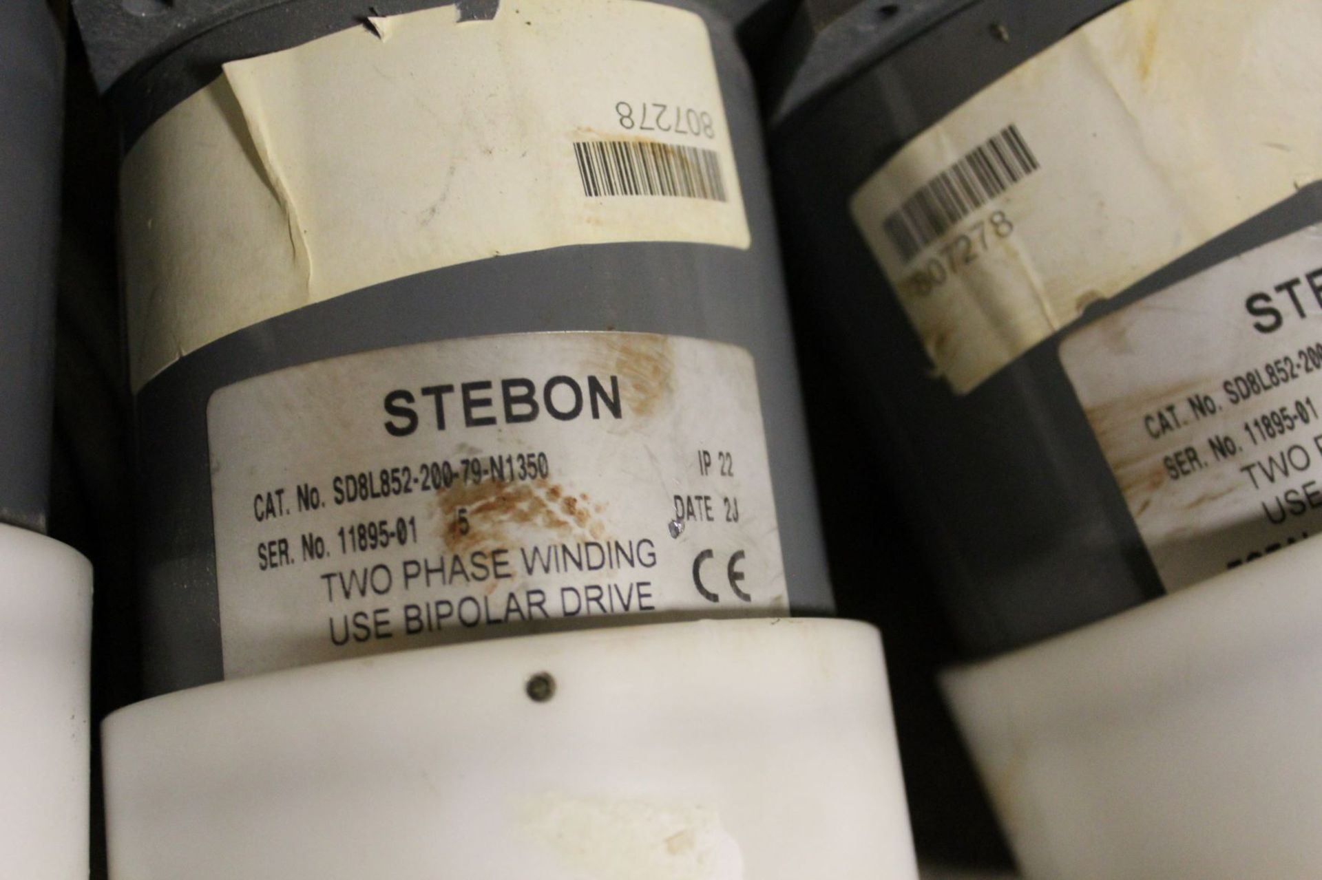 Stepbord Step Motor, Model# sd8l852-200-79-n1350 - Image 4 of 5