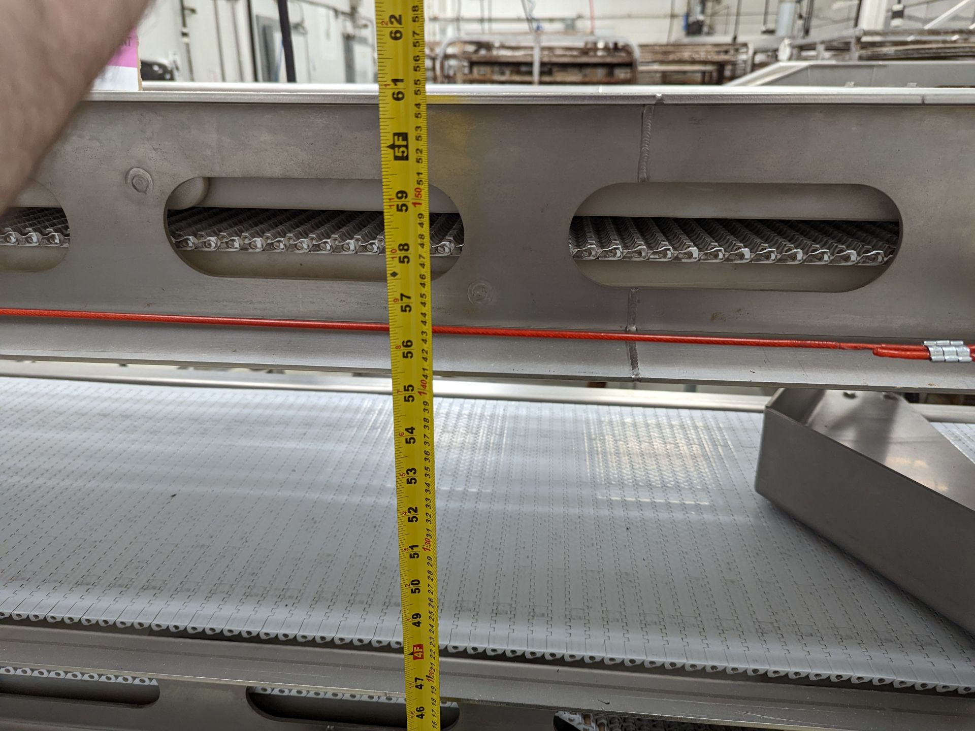 3 Level Packing Conveyor, each section approx 10ft long, 18in wide belt - Image 5 of 8