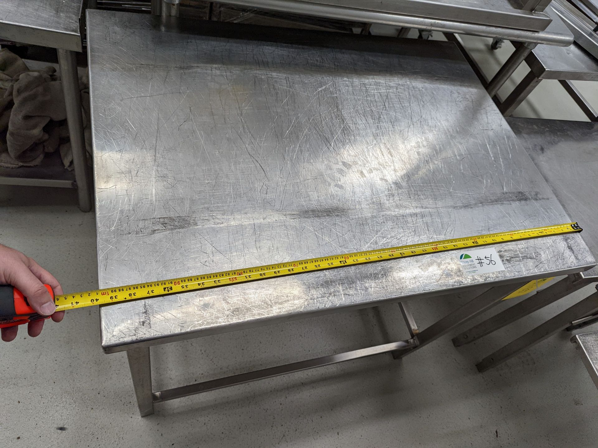 Stainless Table, 40Lx30Wx34H - Image 3 of 4