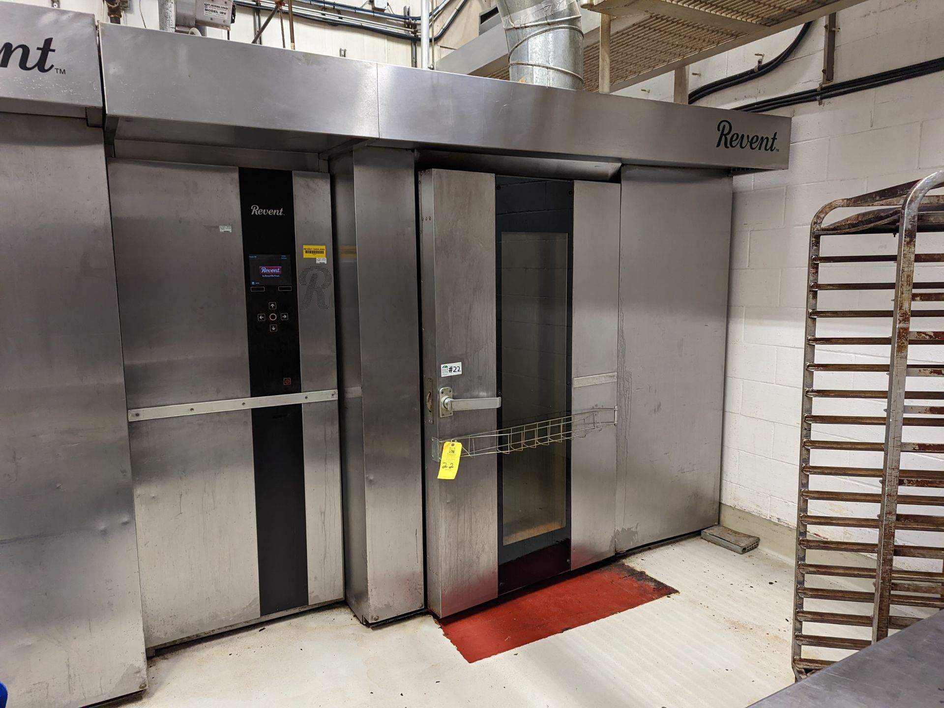 Revent Rotating Rack Oven Model 703 O/G, Capacity for 2 Double Wide Racks