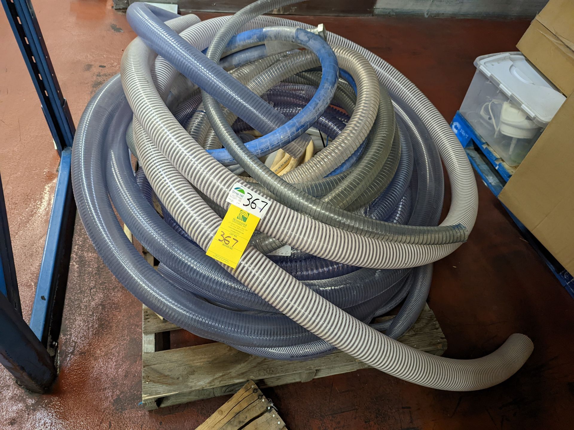 Lot of assorted hosing, food grade and non-food grade