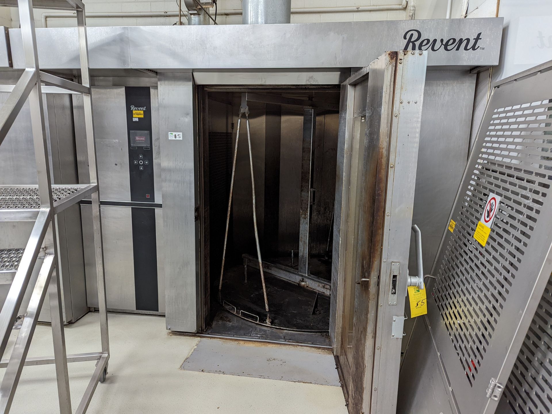 Revent Rotating Rack Oven Model 703 O/G, Capacity for 2 Double Wide Racks