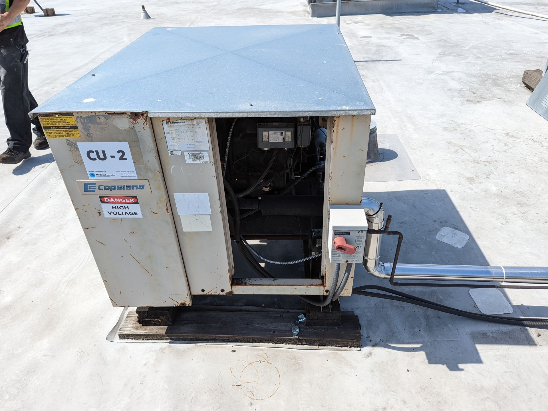 Copeland Refrigeration Unit Model H7DB-0500-TFE-001 - Image 3 of 5