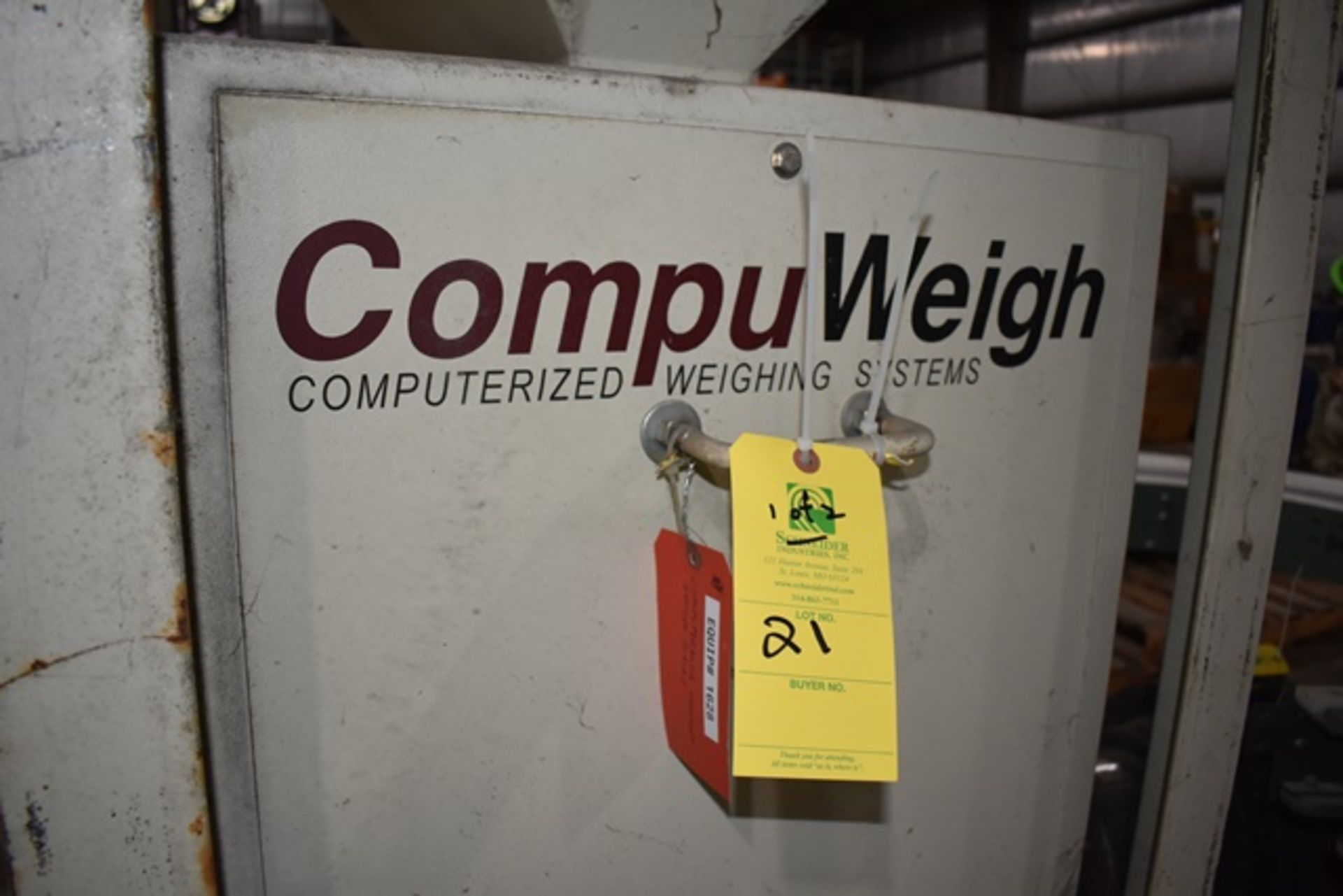 Compu Weigh Computerized Weighing System, (2) Sections. Rigging/Loading Fee: $50 - Image 2 of 2