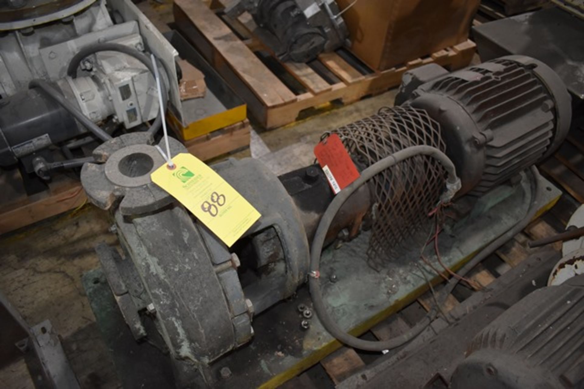 Baldor 20 HP Motor & Worthington #2FRB Pump. Rigging/Loading Fee: $25