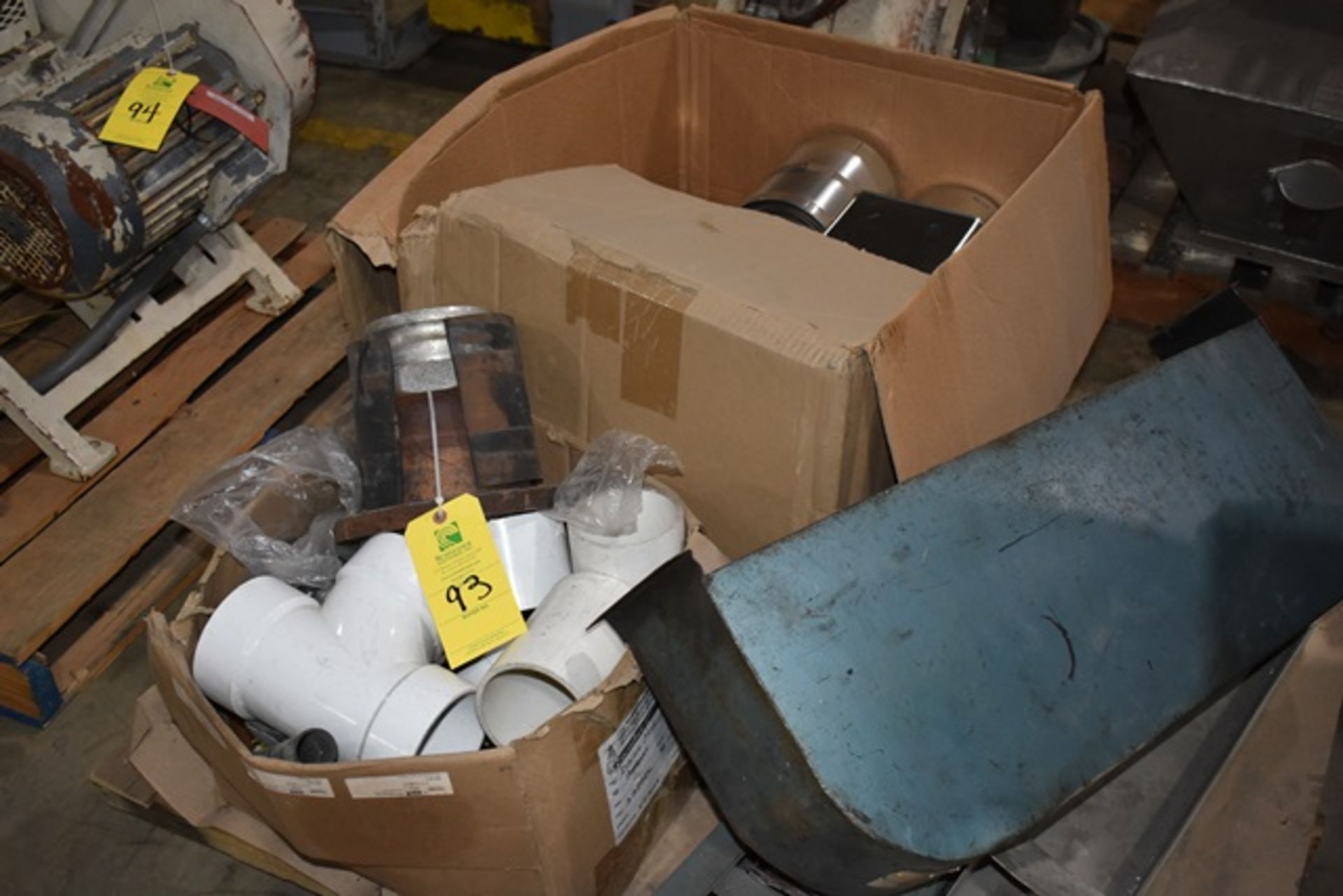 Plant Support - PVC Pipe Components, Assorted Cans. Rigging/Loading Fee: $25