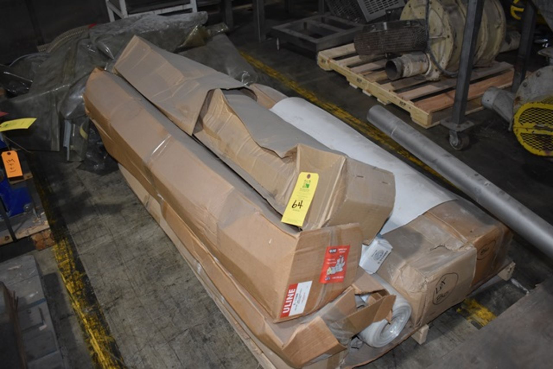 U-Line Model #S-17860 Clear Sheeting, Assorted. Rigging/Loading Fee: $25