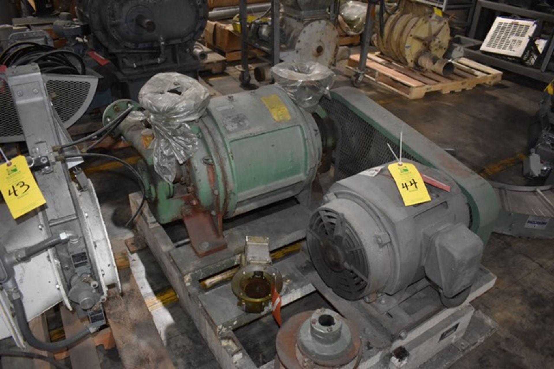 Toshiba 30 HP Motor and Nash Size CL-701 Pump. Rigging/Loading Fee: $25