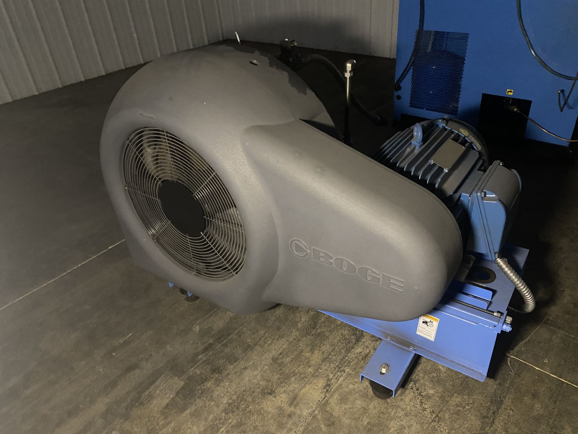 "CONSIGNMENT LOT" Boge Blower Fan, Model #SRHV, DOM 2018 (25 HP Motor Attached) - Image 3 of 7