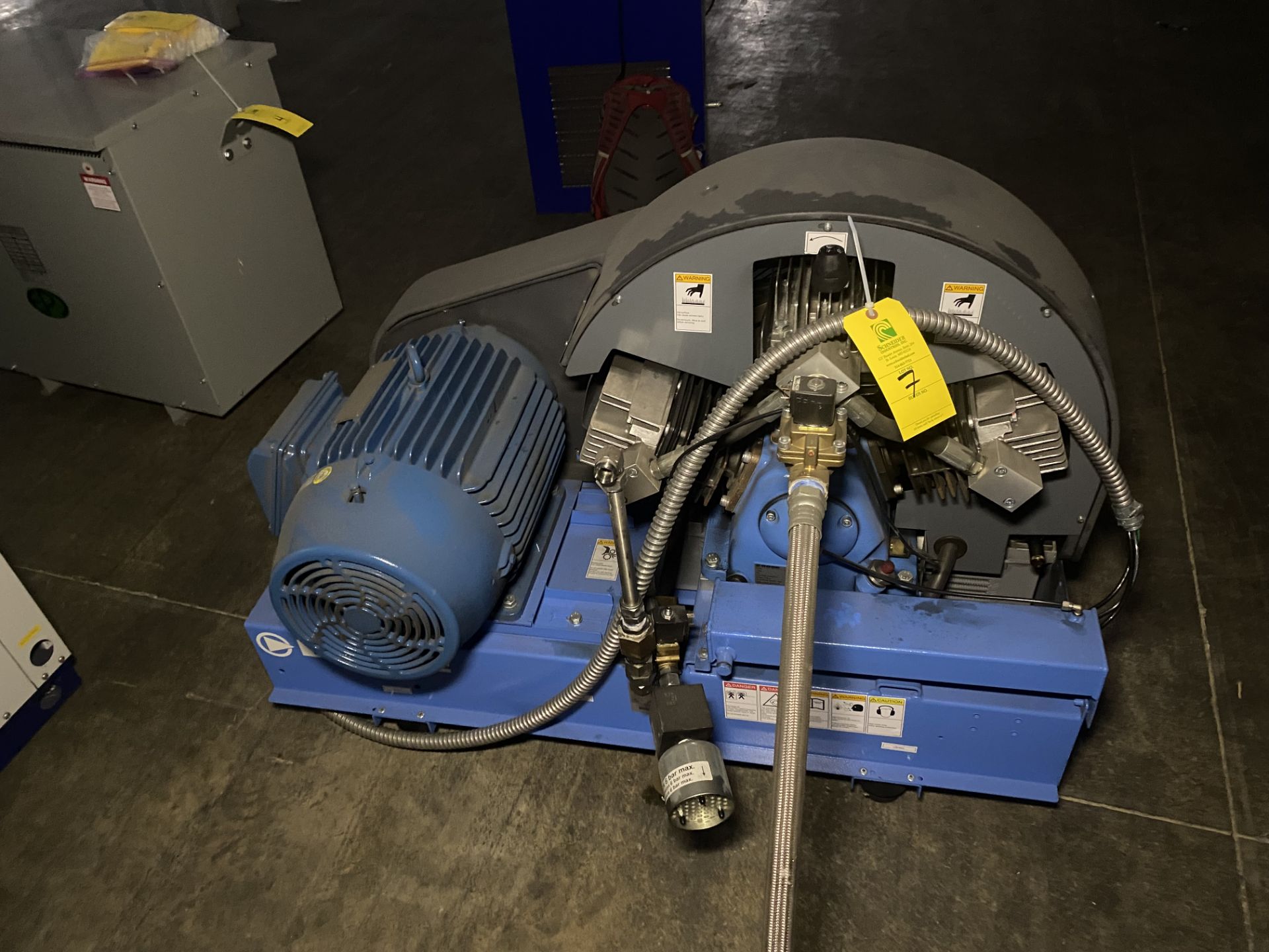 "CONSIGNMENT LOT" Boge Blower Fan, Model #SRHV, DOM 2018 (25 HP Motor Attached) - Image 5 of 7