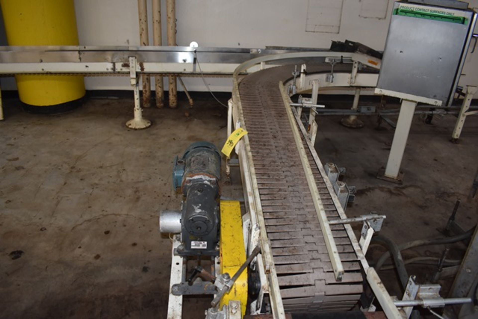 Slat Conveyors, (6) full case conveyors, including 7-1/2"W x 8-1/2'L, 22-1/2'L, 14'L, 12'L & 12"W - Image 2 of 2