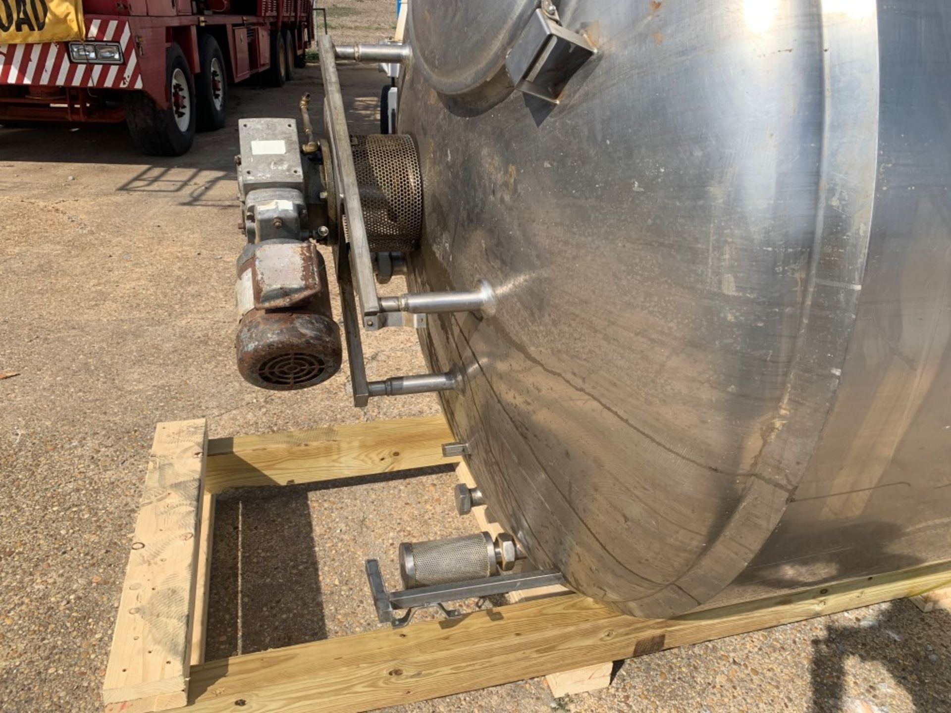 Cherry-Burrel MEPDA 930 Gallon 1 HP Agitator Process Tank - Image 11 of 19