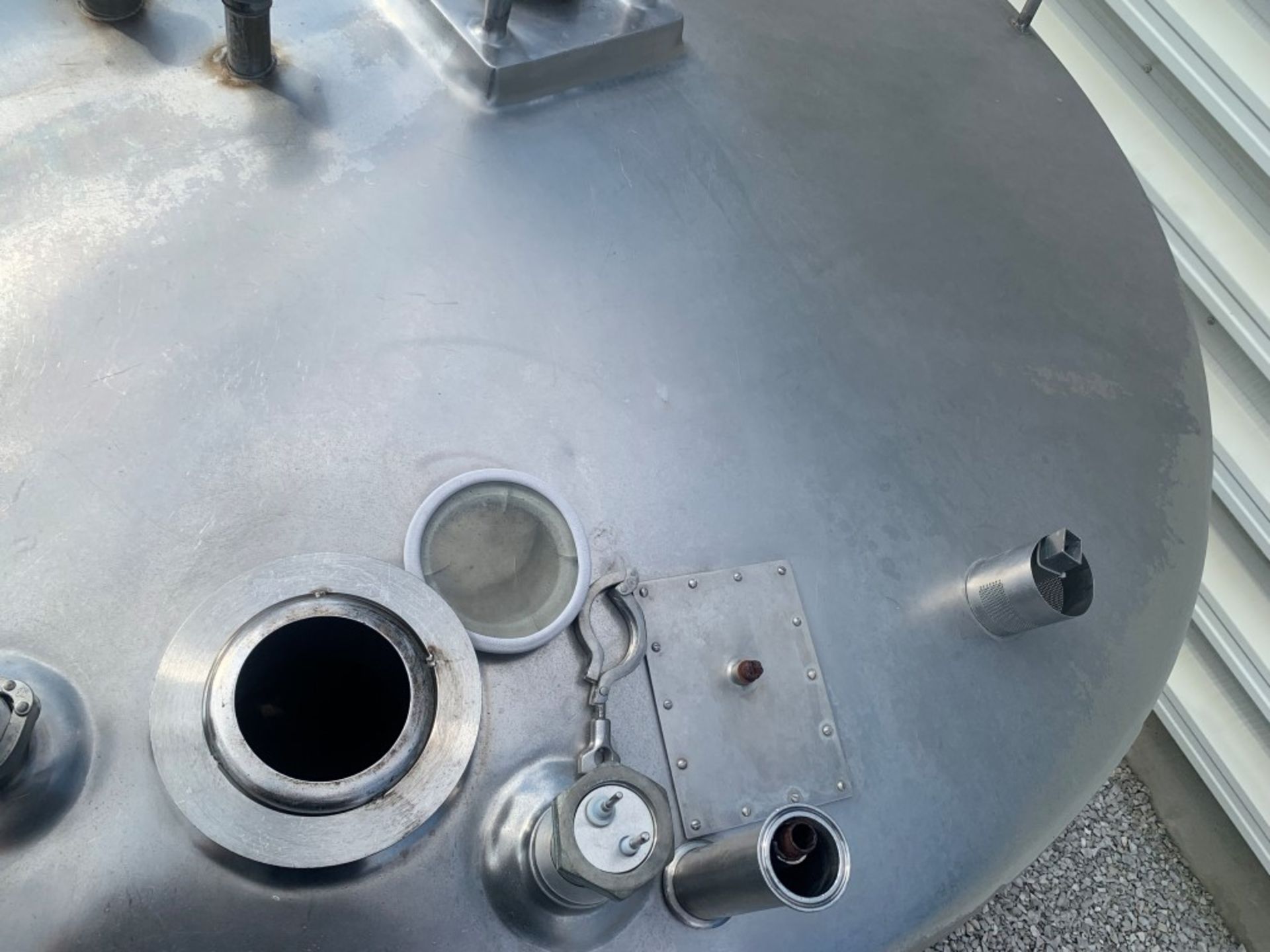 Approx 7’ x 6’ Mojonnier MT97 Stainless Steel Vessel Tank Manuf: Mojonnier Category: Tank Model - Image 8 of 17