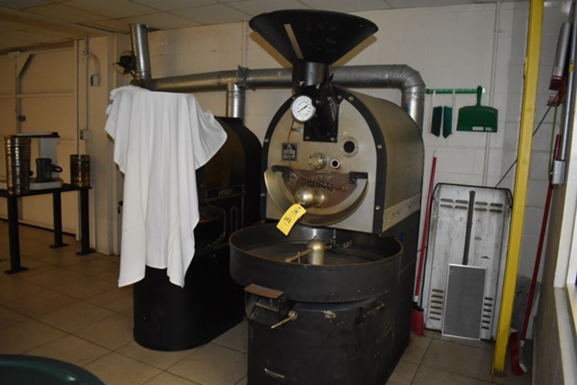 Probat coffee roaster, model L12, s/n 924011, 110 V, single phase, 60 Hz, 12 V, natural gas, 96000 - Image 2 of 2