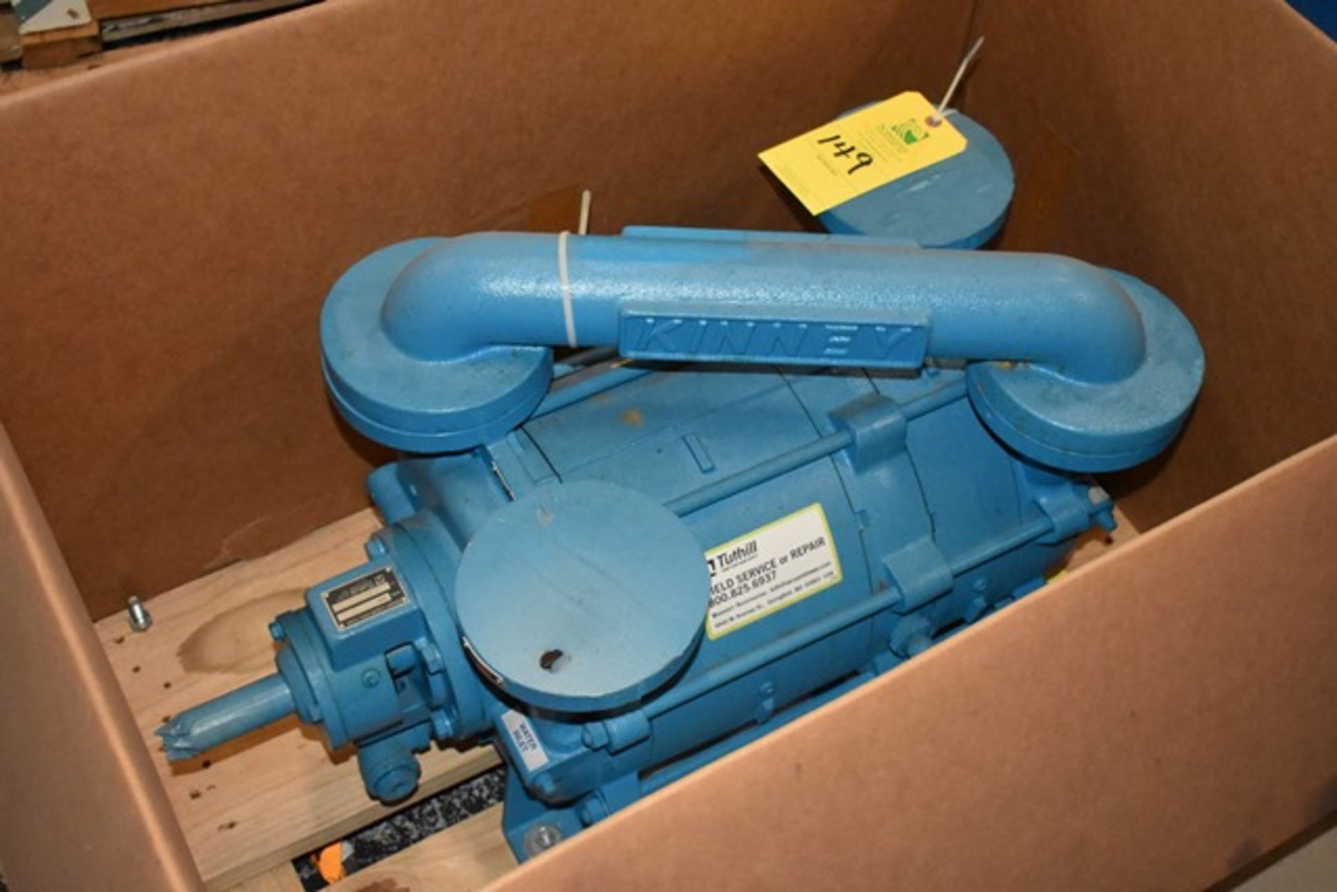 Tuthill vacuum pump, model RLRC300FA2, s/n 3575001801