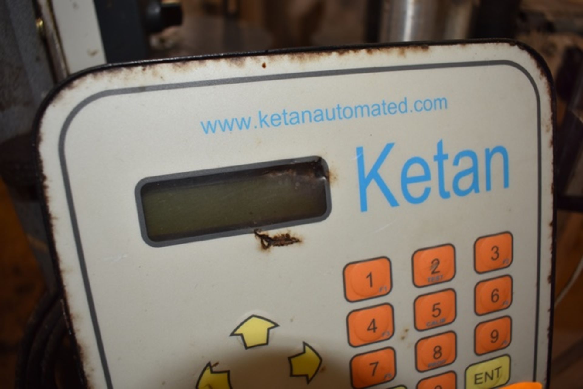 Ketan pressure sensitive labeler, model K50, on adjustable mobile stand (equpment # 3) - Image 2 of 2