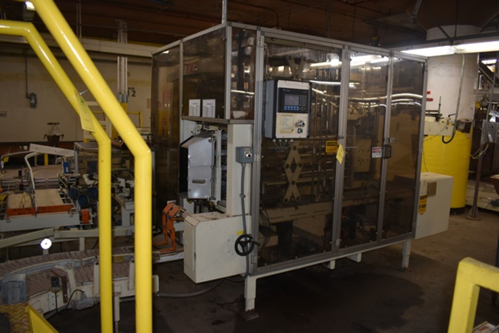 Package Machinery vertical case packer, model Dyna Pak-S28, s/n 10446, 1.5hp max, shelf speed @ 1-8, - Image 2 of 3