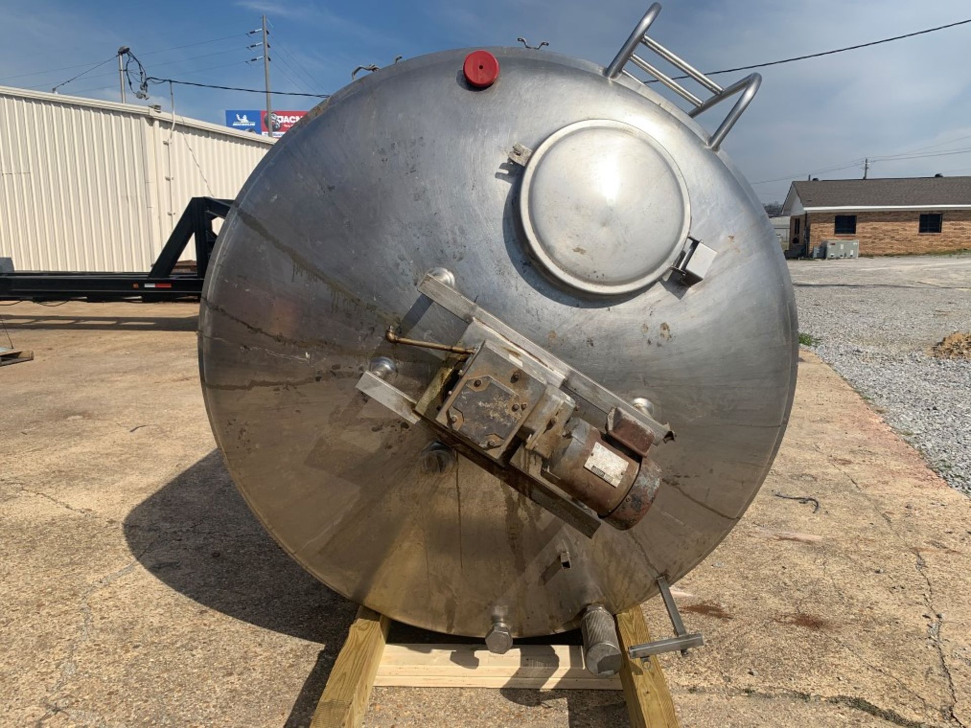 Cherry-Burrel MEPDA 930 Gallon 1 HP Agitator Process Tank - Image 3 of 19