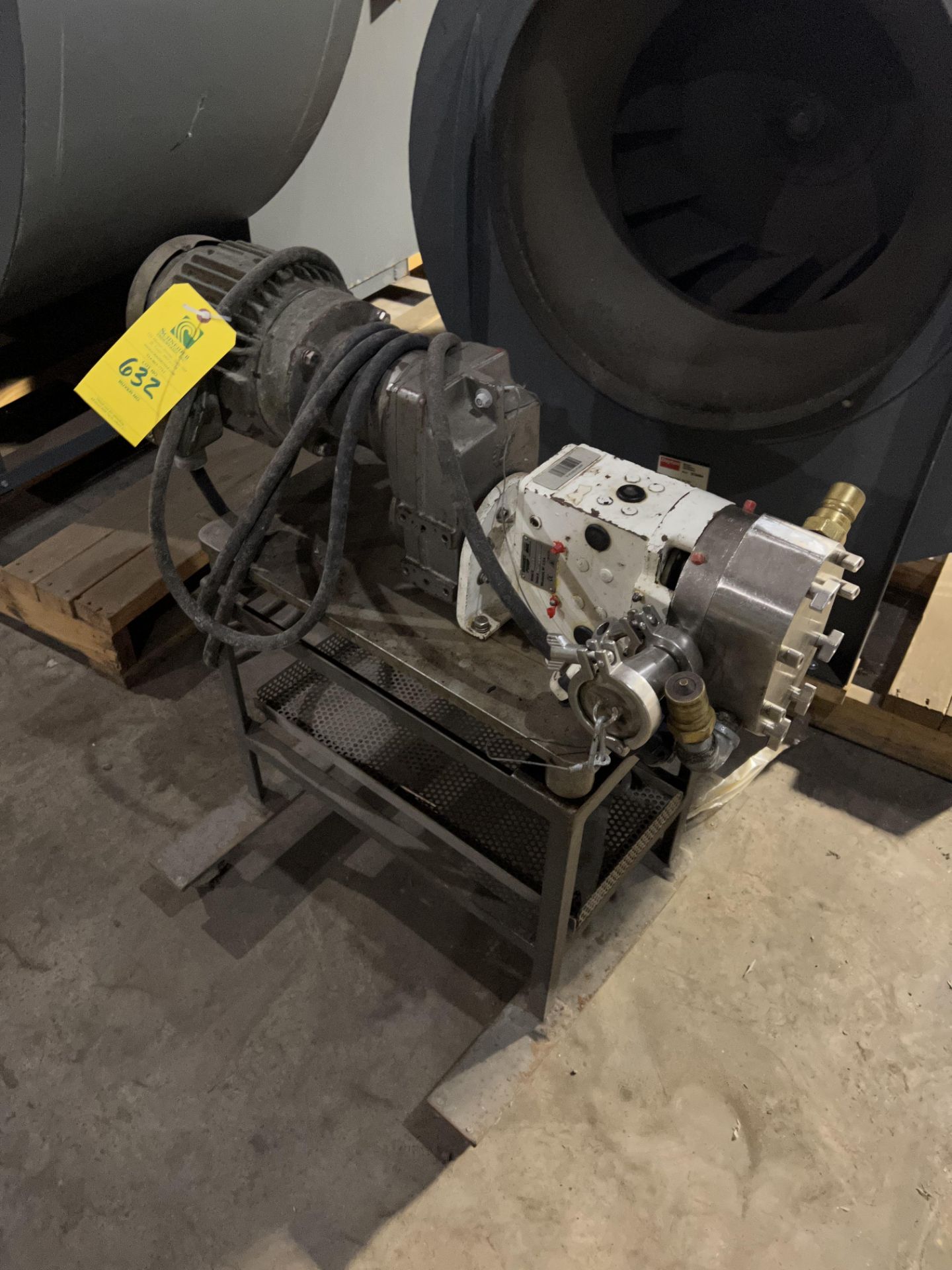 Wright Pump, Model #0150, S/N #06E3804 & Motor, Located in Ottawa, OH - Image 2 of 4