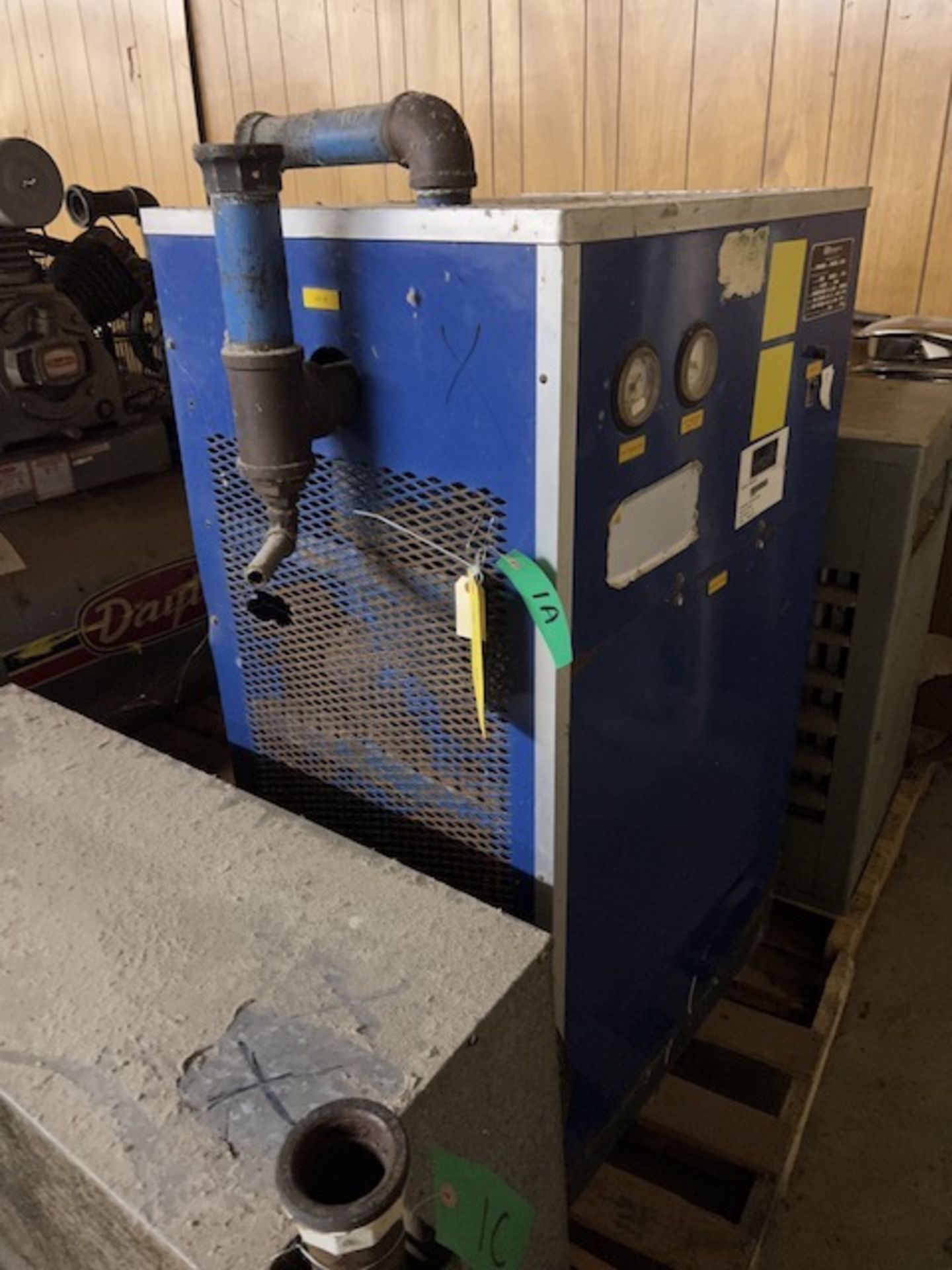 Zurn Compressed Air Dryer, Model #R40A, S/N #R15309, Located in Deshler, OH - Image 7 of 8