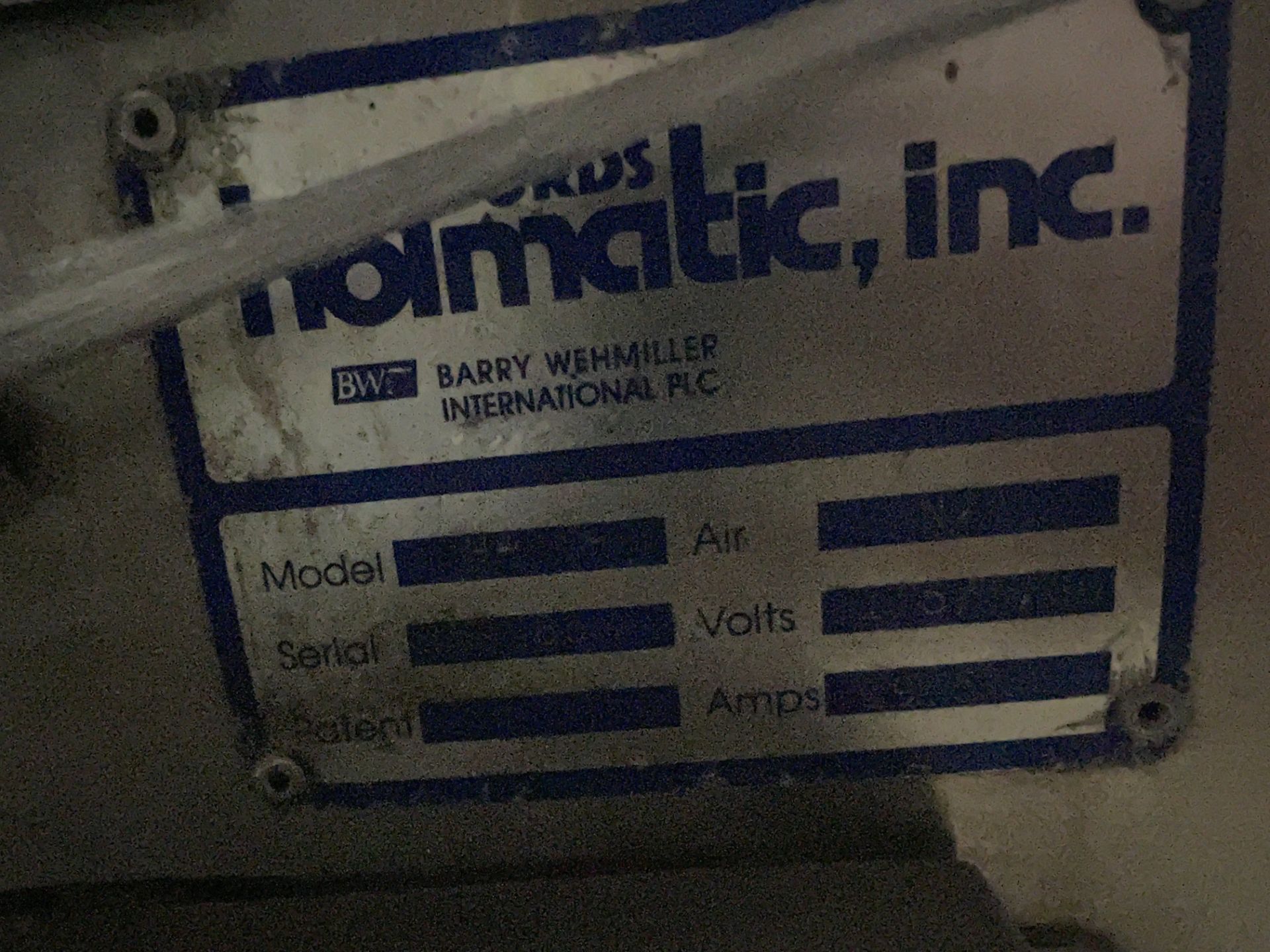 Holmatic System, Model #HH-1, Located in Ottawa, OH - Image 6 of 6