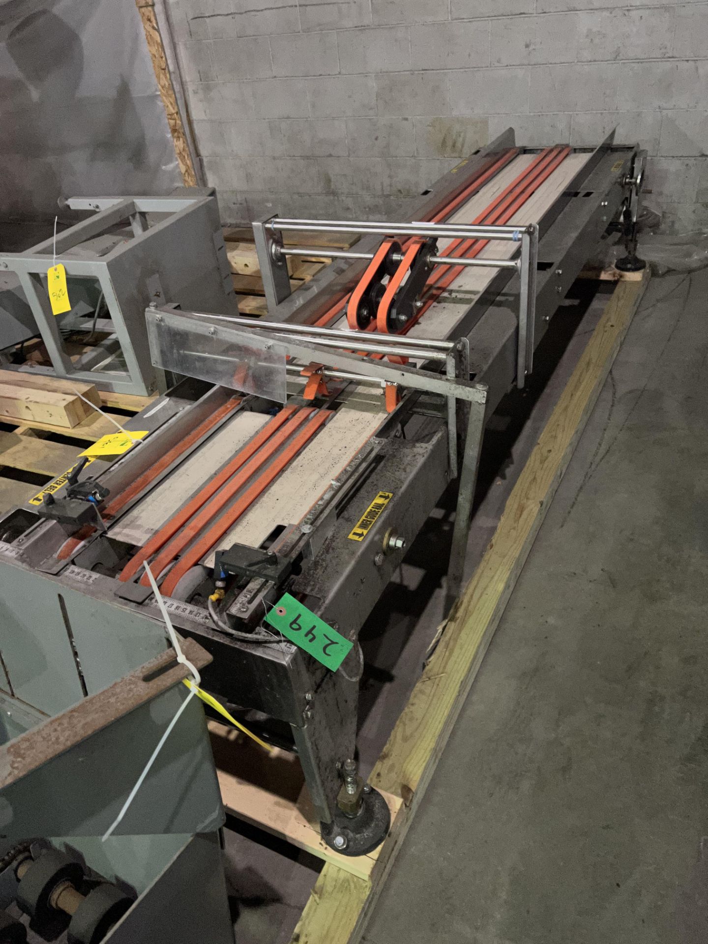 Packaging Line Conveyor, Located in Ottawa, OH