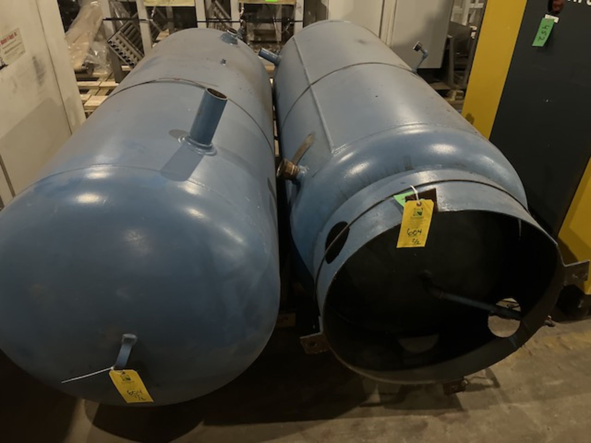 (Qty. 2) Blue Air Compresser Tanks, Located in Ottawa, OH - Image 3 of 3