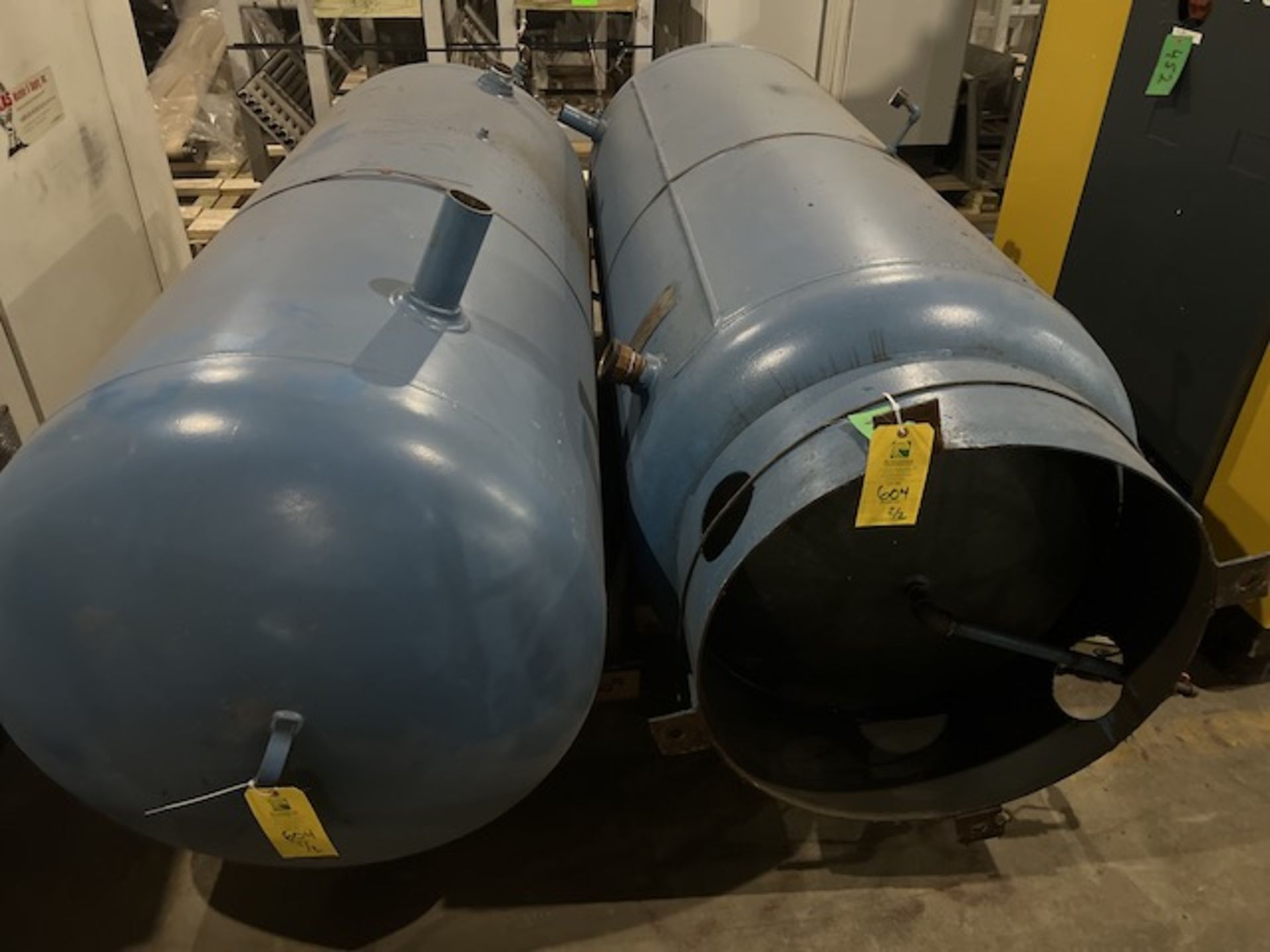 (Qty. 2) Blue Air Compresser Tanks, Located in Ottawa, OH - Image 2 of 3