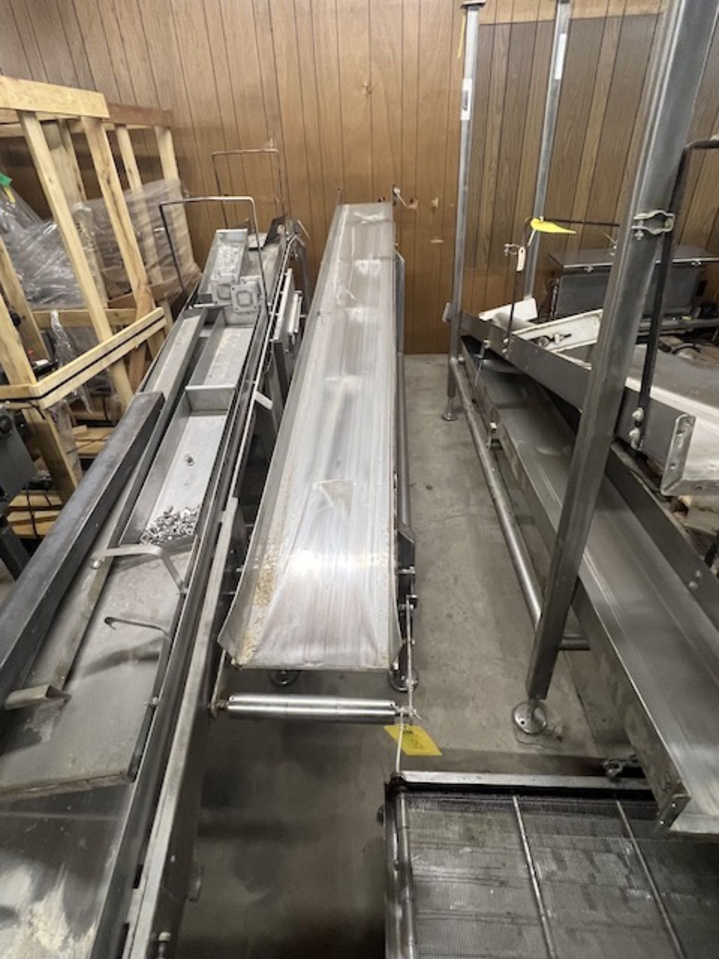 Metal Incline Conveyor, 13'' W x 130'' L (Two Separate Pieces), Located in Deshler, OH - Image 8 of 11