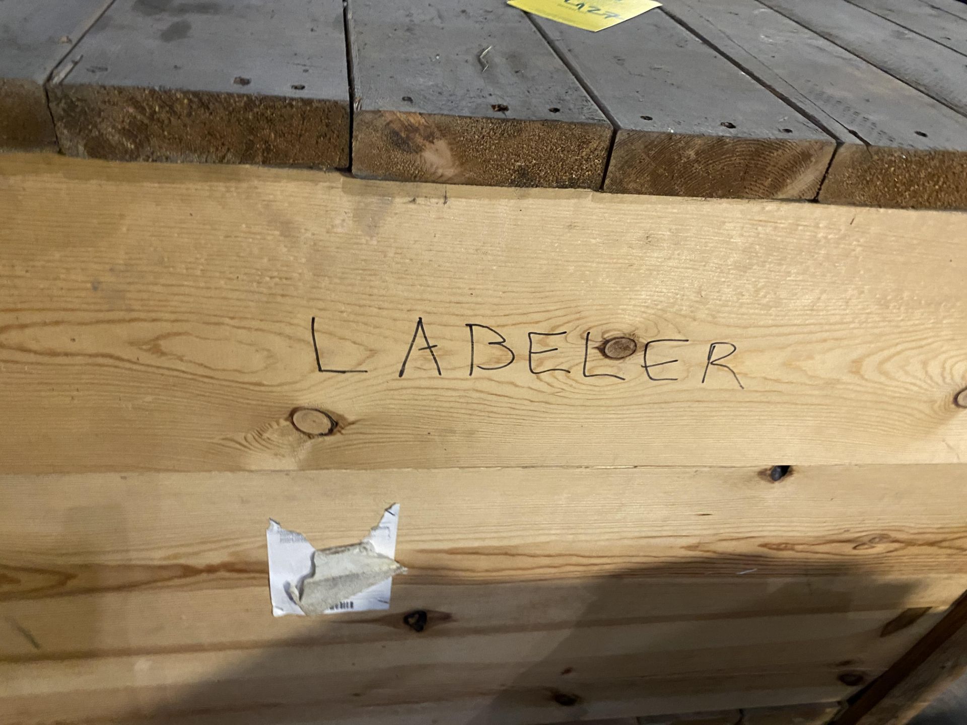 Labeler (Still in shipping crate), Located in Ottawa, OH