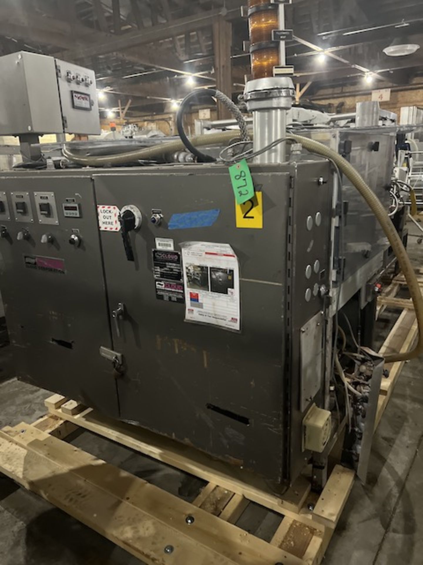 Cloud Packaging Machine, S/N #2917, Volts 480, 3 Phase, 60 Hz, Located in Ottawa, OH - Image 8 of 10