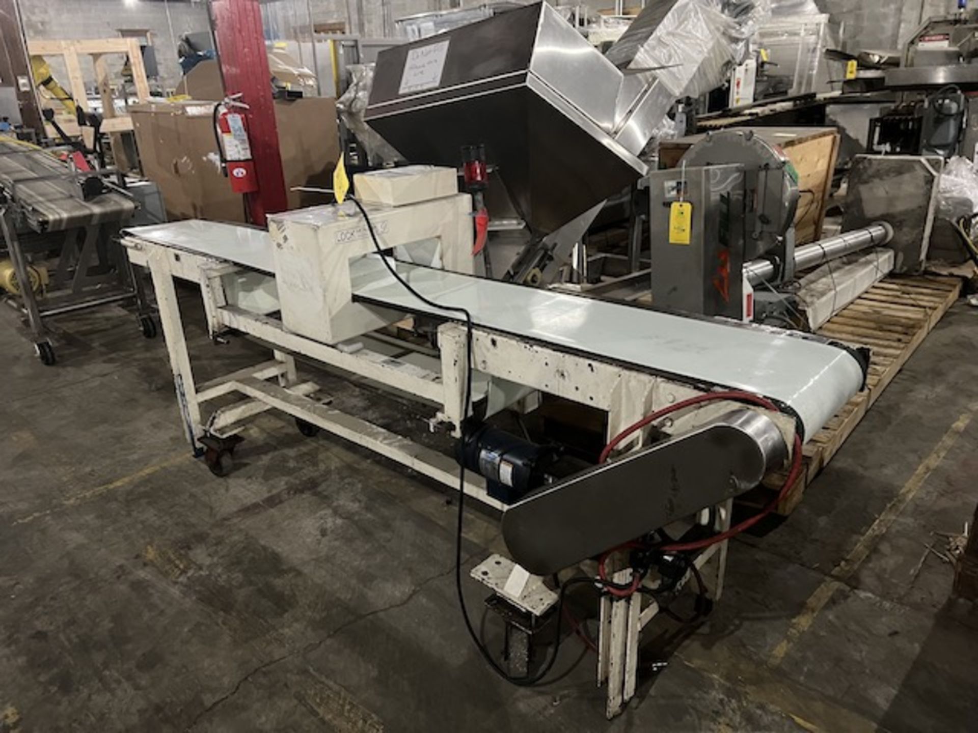 Metalchek 9 Inspection Systems Metal Detector & Conveyor, 12" W x 104" L, Located in Ottawa, OH - Image 2 of 5