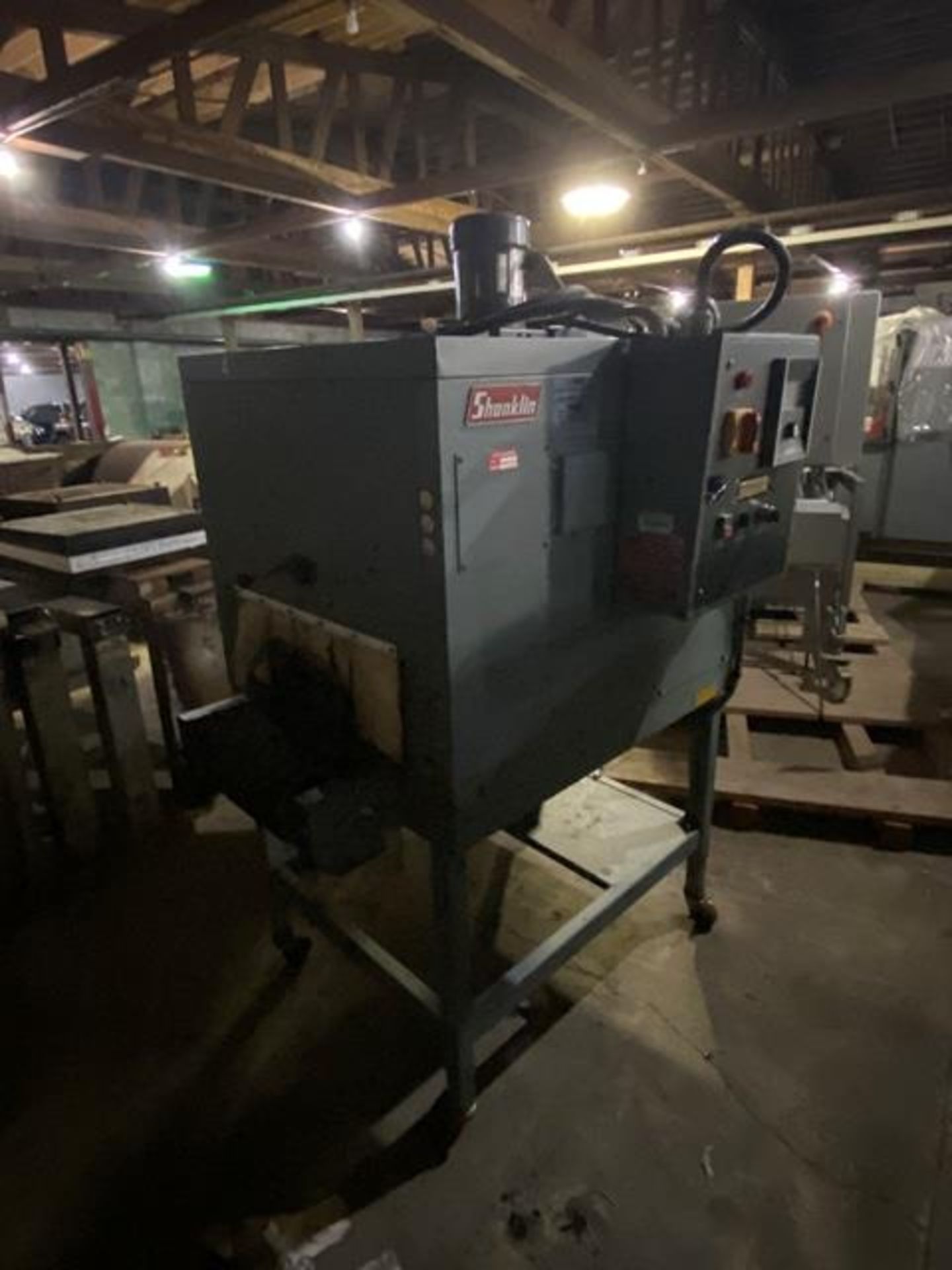Shanklin ShrinkWrapper and Tunnel, Model #T-7XL, Located in Ottawa, OH