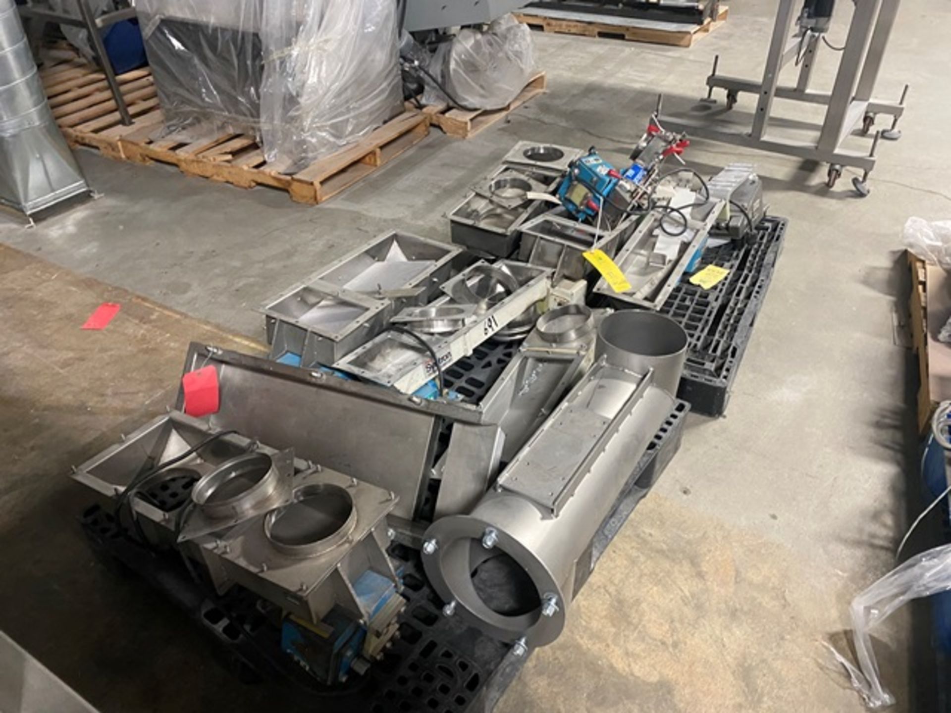 Two Pallets of Vibratory Feeder/Parts, Located in Lakeville, MN