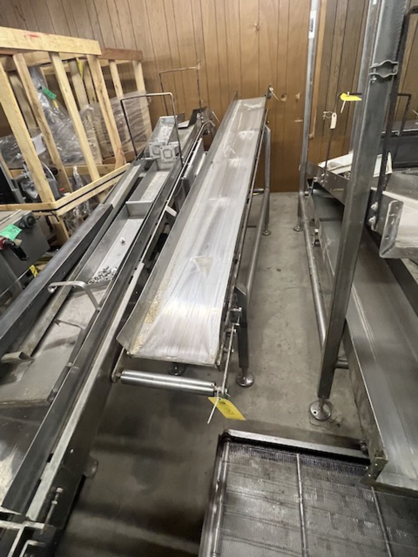 Metal Incline Conveyor, 13'' W x 130'' L (Two Separate Pieces), Located in Deshler, OH - Image 11 of 11