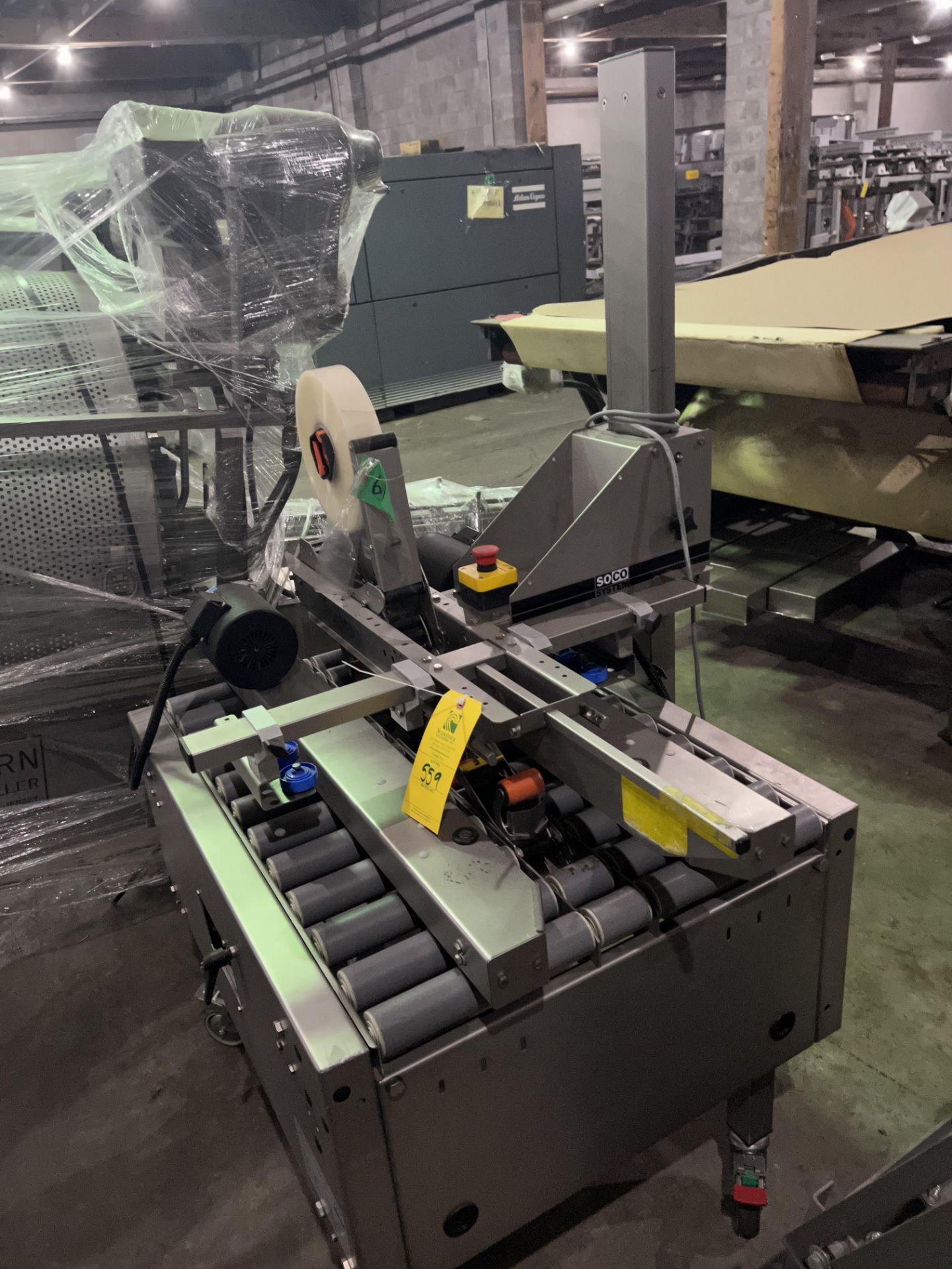 Soco Systems Case Packer, Model #T-10, S/N #16-410-T10, Dom 2016, Located in Ottawa, OH - Image 5 of 5