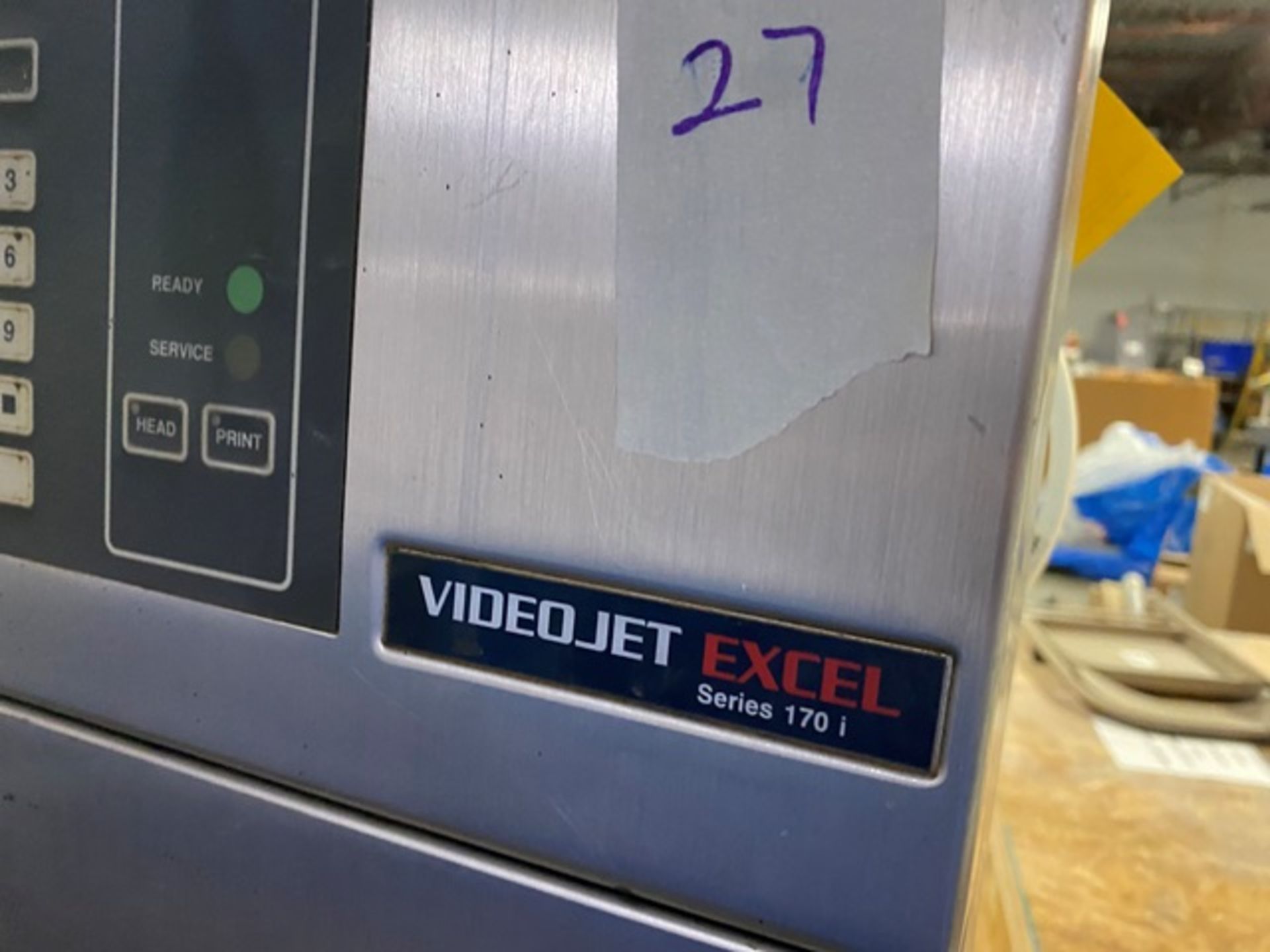 VideoJet Excel Series 170 I, Comes W/ Stand, Located in Lakeville, MN - Image 3 of 4