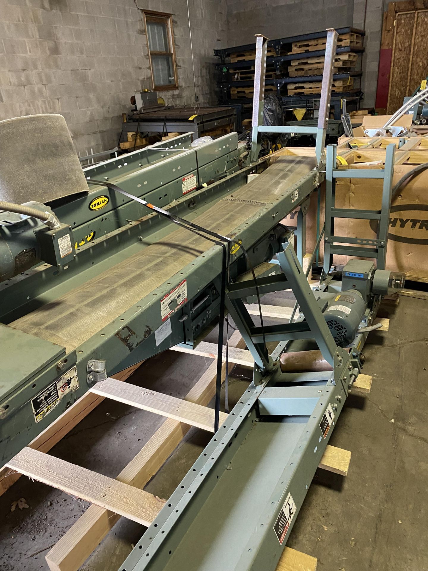 Pallet of Green Conveyor, (4) Pieces 10'' W x 108" L, Located in Ottawa, OH - Image 2 of 5