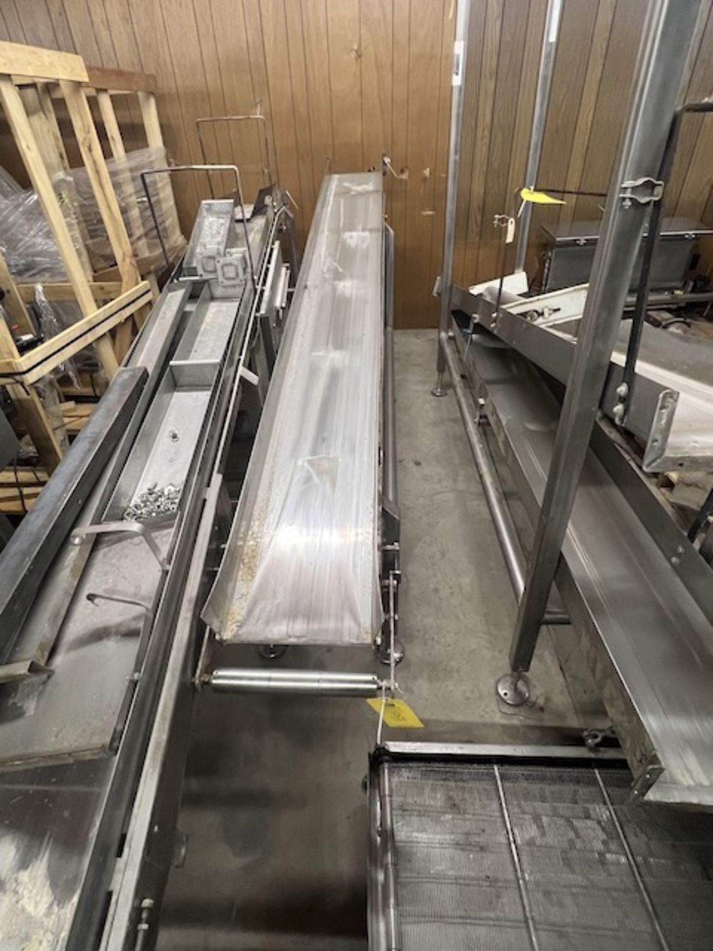 Metal Incline Conveyor, 13'' W x 130'' L (Two Separate Pieces), Located in Deshler, OH - Image 10 of 11