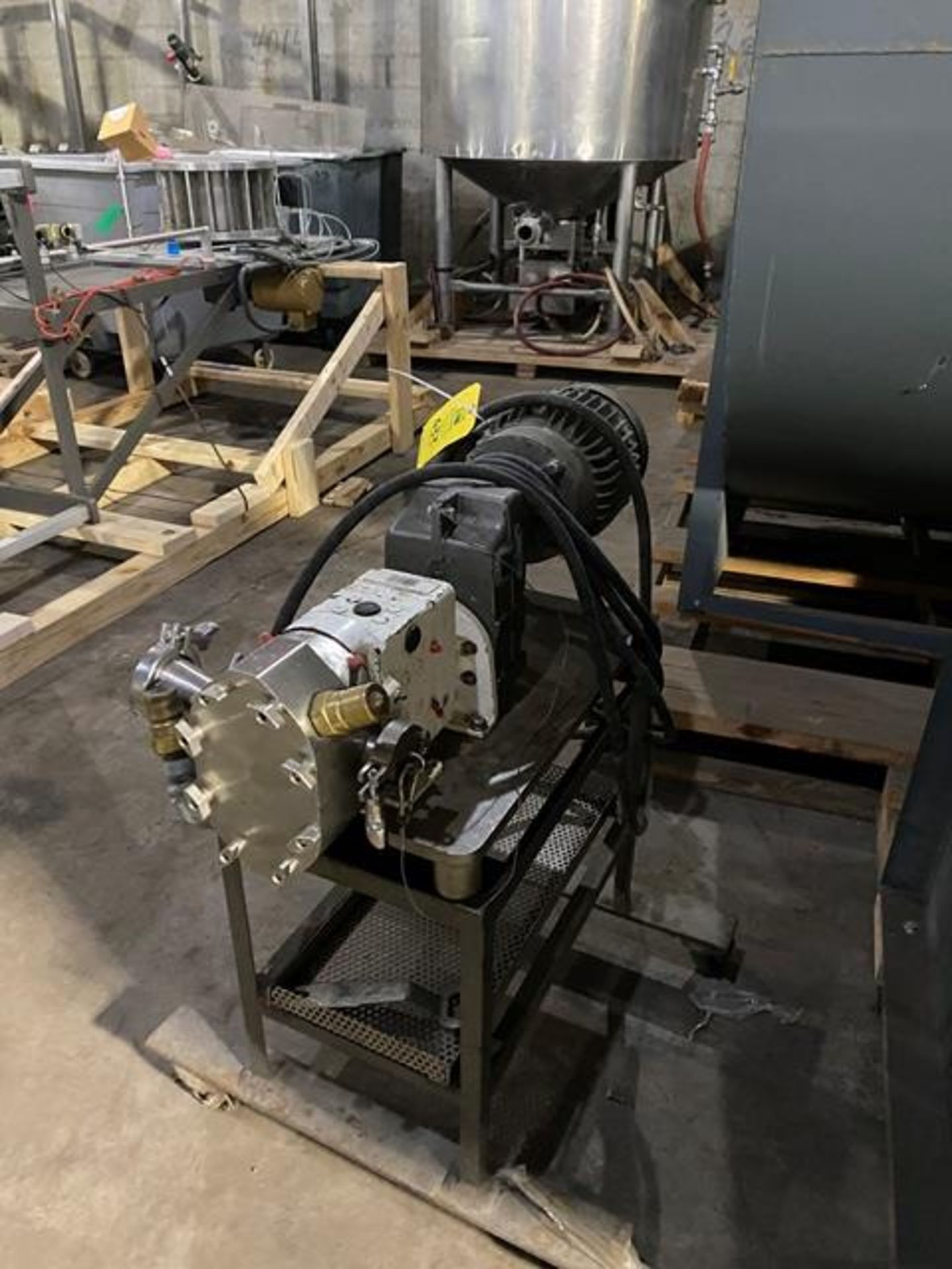 Wright Pump, Model #0150, S/N #06E3804 & Motor, Located in Ottawa, OH