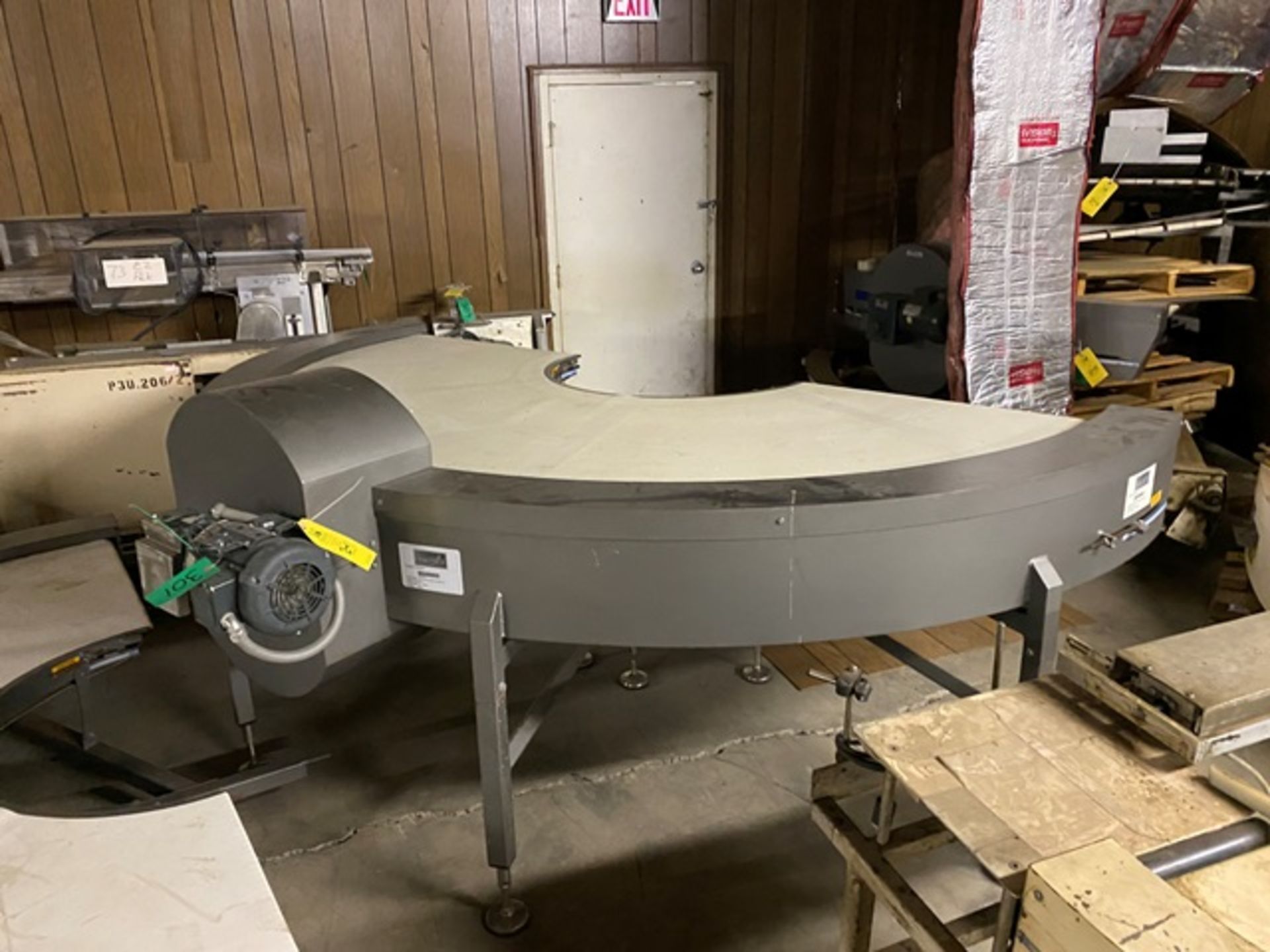 U-Shaped Conveyor, 35'' W, Located in Deshler, OH