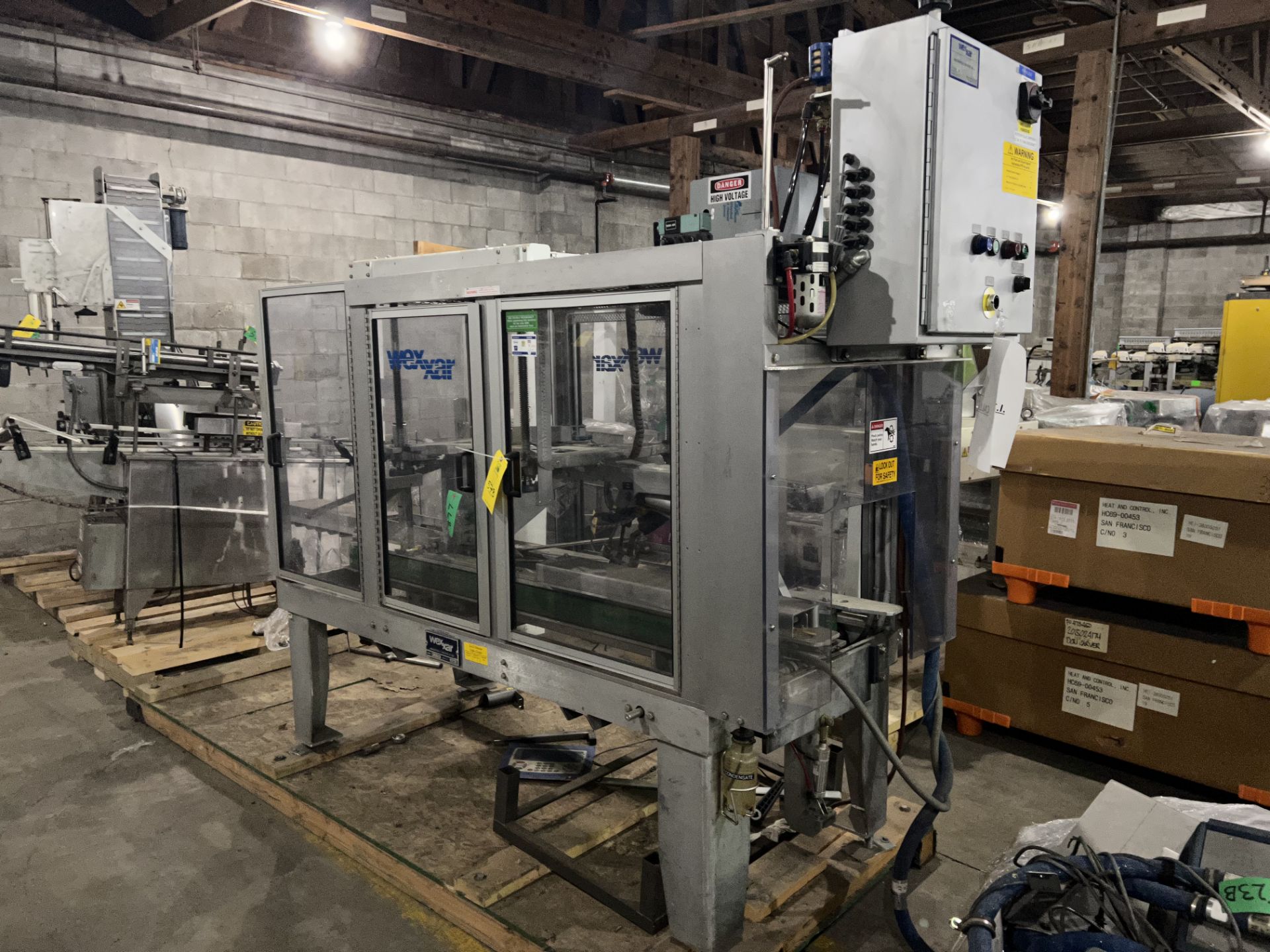 Wexxar Automatic Case Taper, Model #WSHT-07, S/N #3565, Located in Ottawa, OH